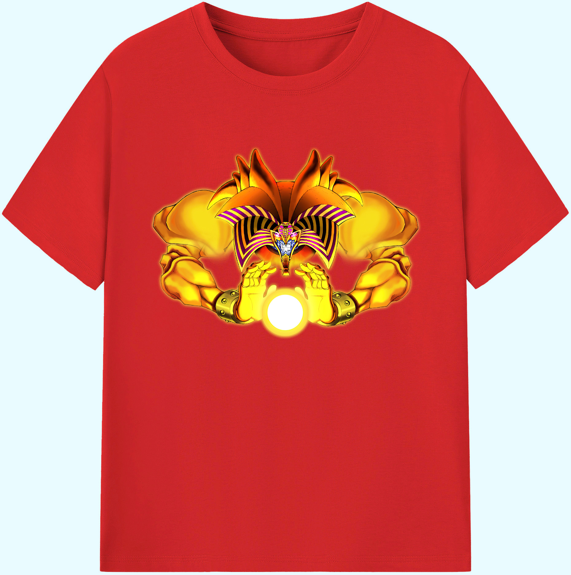 （画像用） 遊☆戯☆王 Yu-Gi-Oh! 綿100％ メンズ半袖Tシャツ｜肌触りやわらか＆通気性