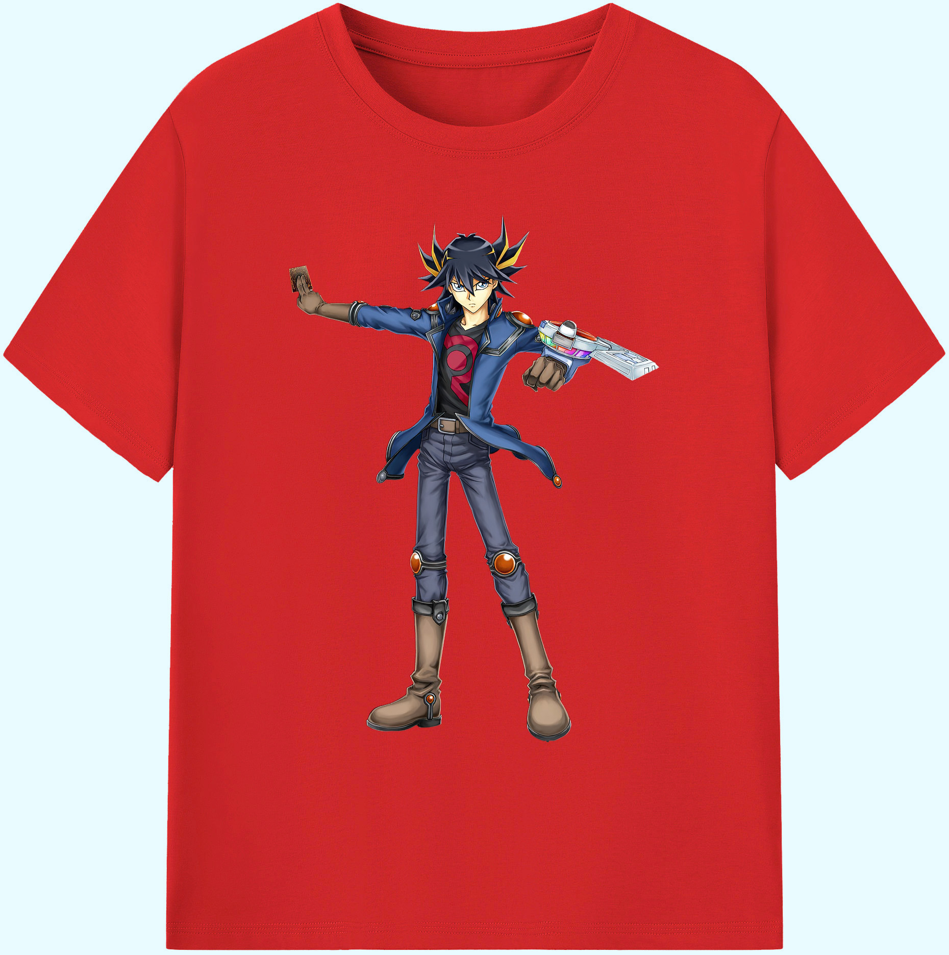 （画像用） 遊☆戯☆王 Yu-Gi-Oh! 綿100％ メンズ半袖Tシャツ｜肌触りやわらか＆通気性