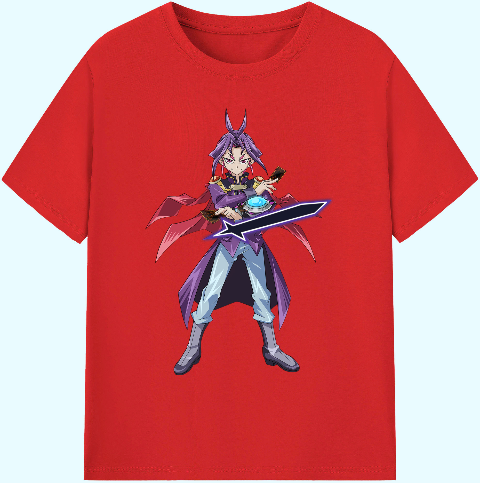 （画像用） 遊☆戯☆王 Yu-Gi-Oh! 綿100％ メンズ半袖Tシャツ｜肌触りやわらか＆通気性