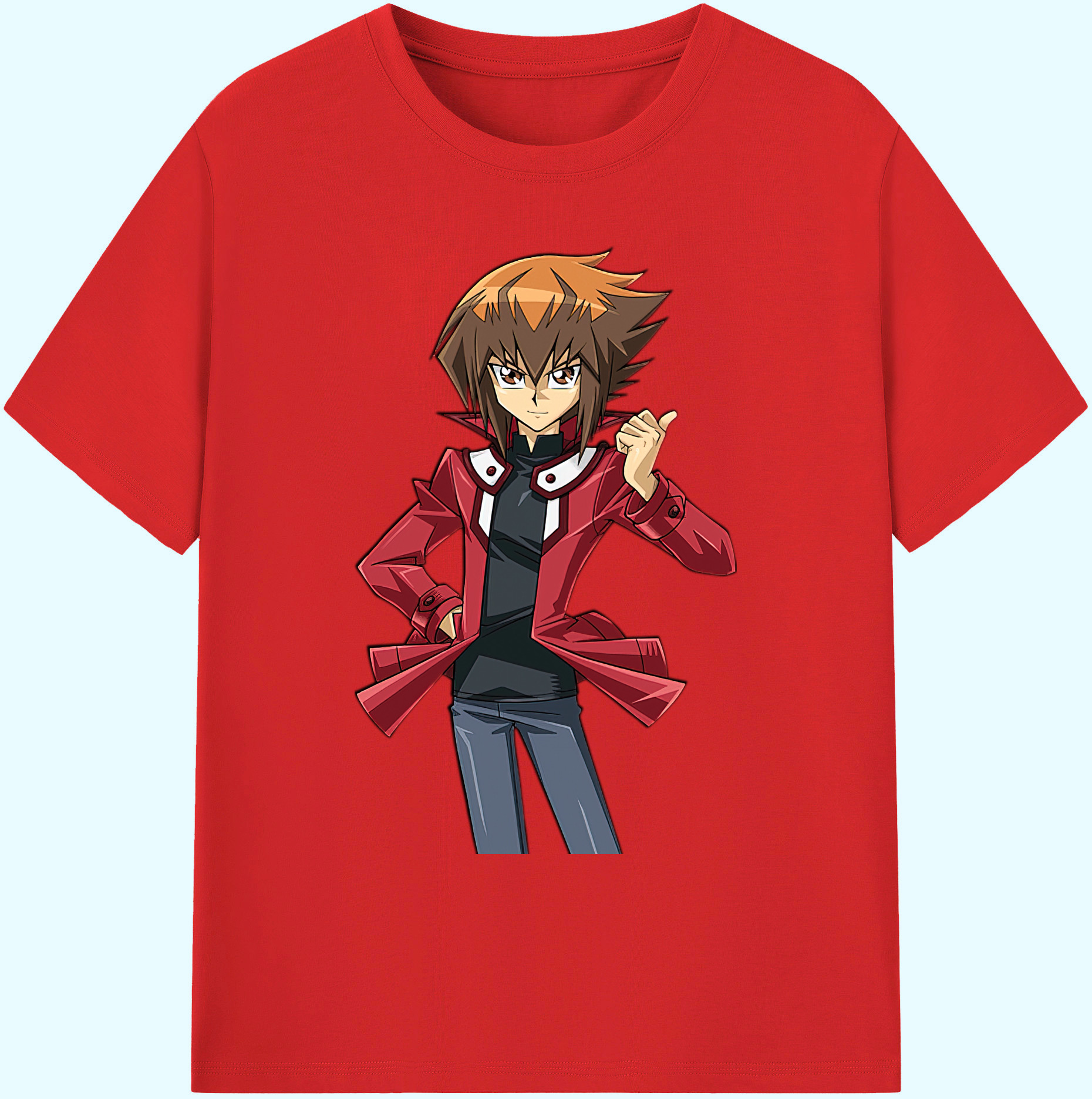 （画像用） 遊☆戯☆王 Yu-Gi-Oh! 綿100％ メンズ半袖Tシャツ｜肌触りやわらか＆通気性