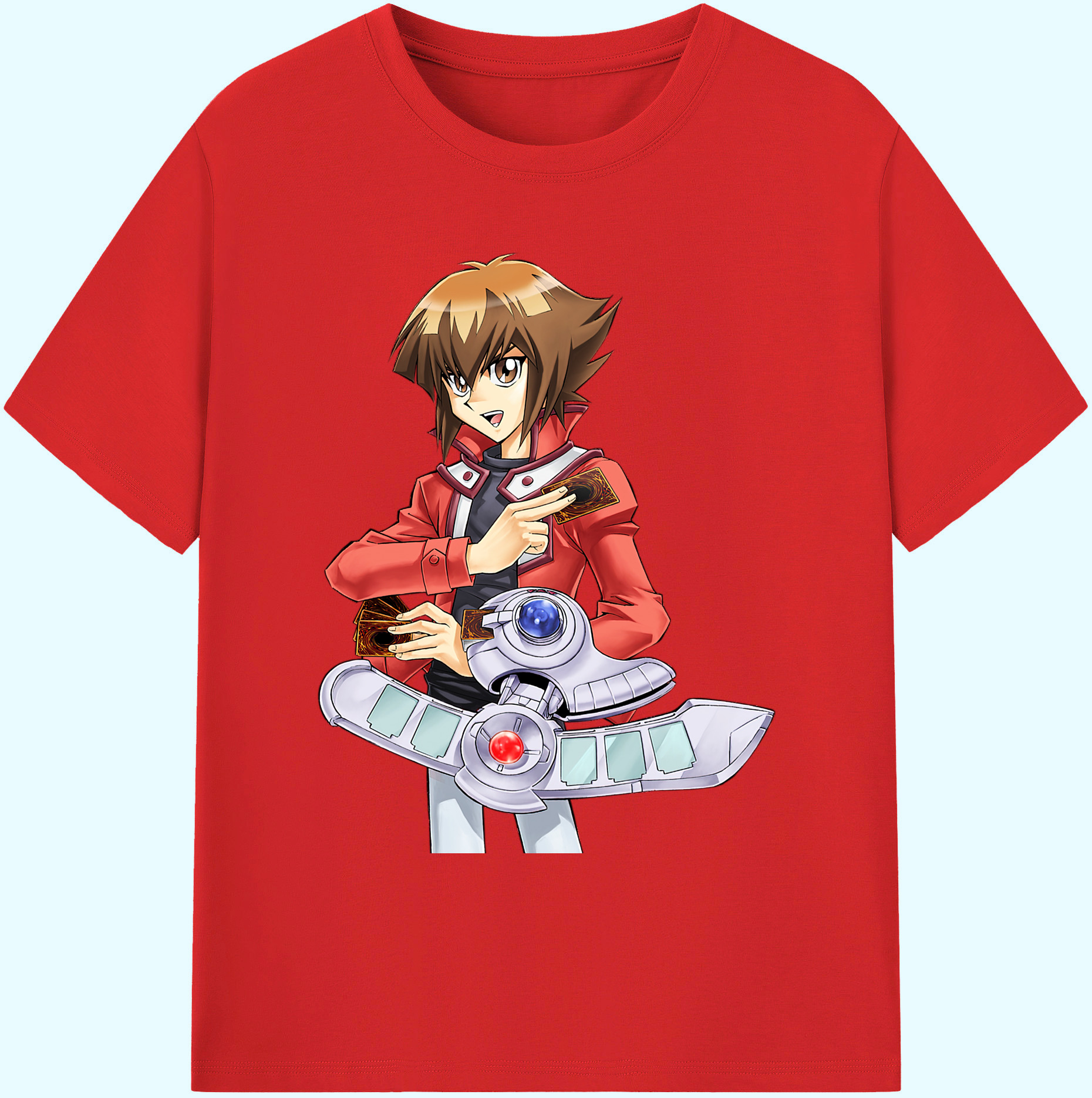 （画像用） 遊☆戯☆王 Yu-Gi-Oh! 綿100％ メンズ半袖Tシャツ｜肌触りやわらか＆通気性