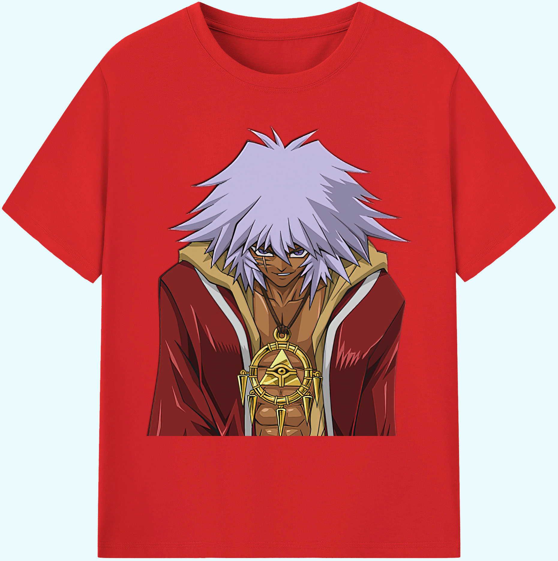 （画像用） 遊☆戯☆王 Yu-Gi-Oh! 綿100％ メンズ半袖Tシャツ｜肌触りやわらか＆通気性