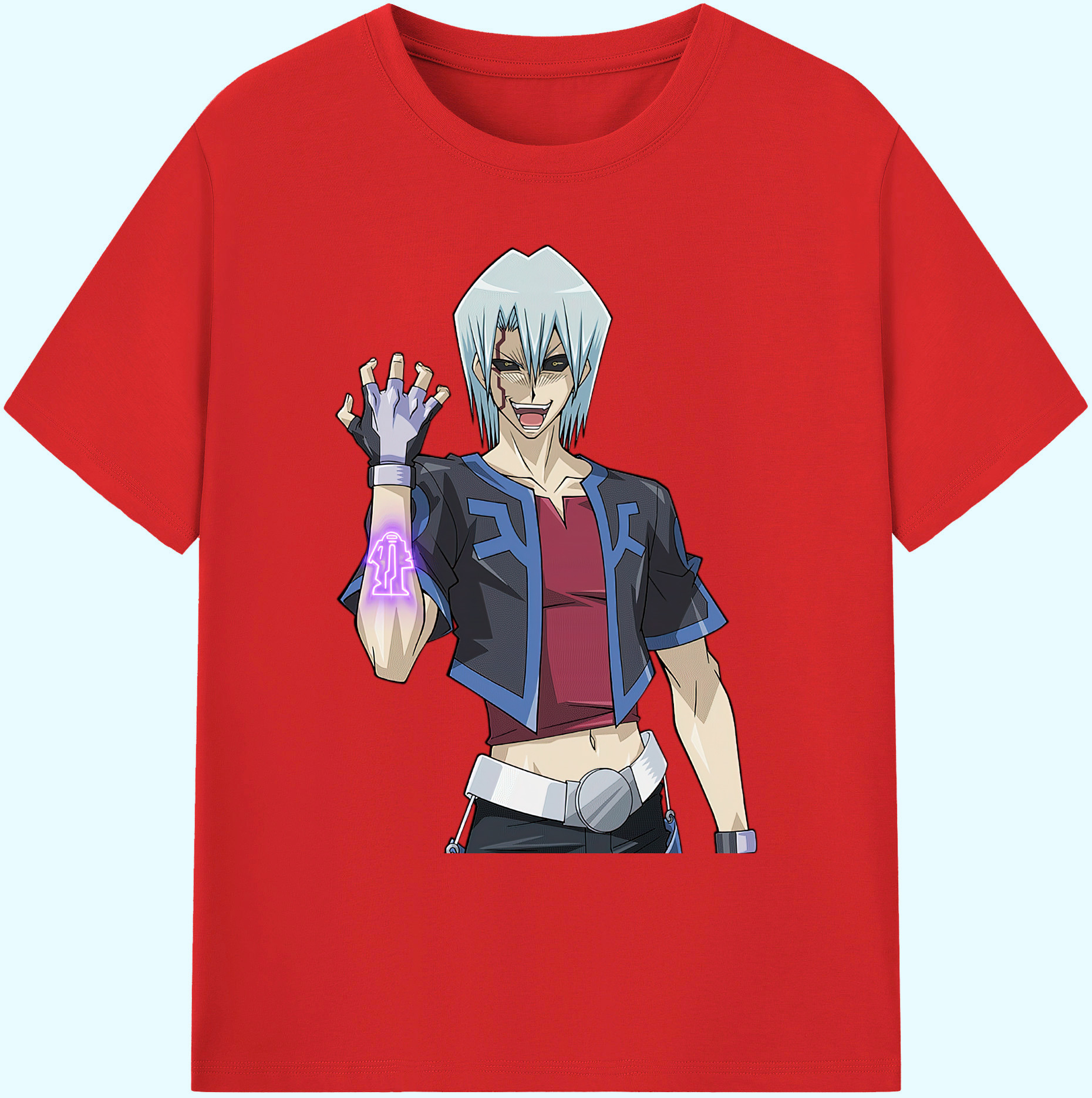 （画像用） 遊☆戯☆王 Yu-Gi-Oh! 綿100％ メンズ半袖Tシャツ｜肌触りやわらか＆通気性