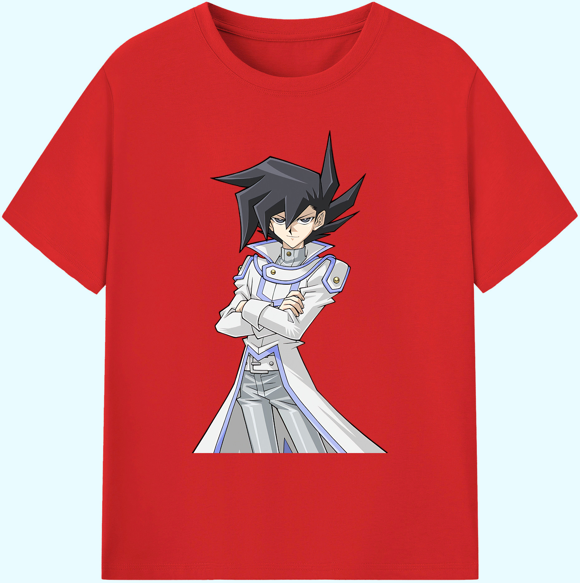 （画像用） 遊☆戯☆王 Yu-Gi-Oh! 綿100％ メンズ半袖Tシャツ｜肌触りやわらか＆通気性