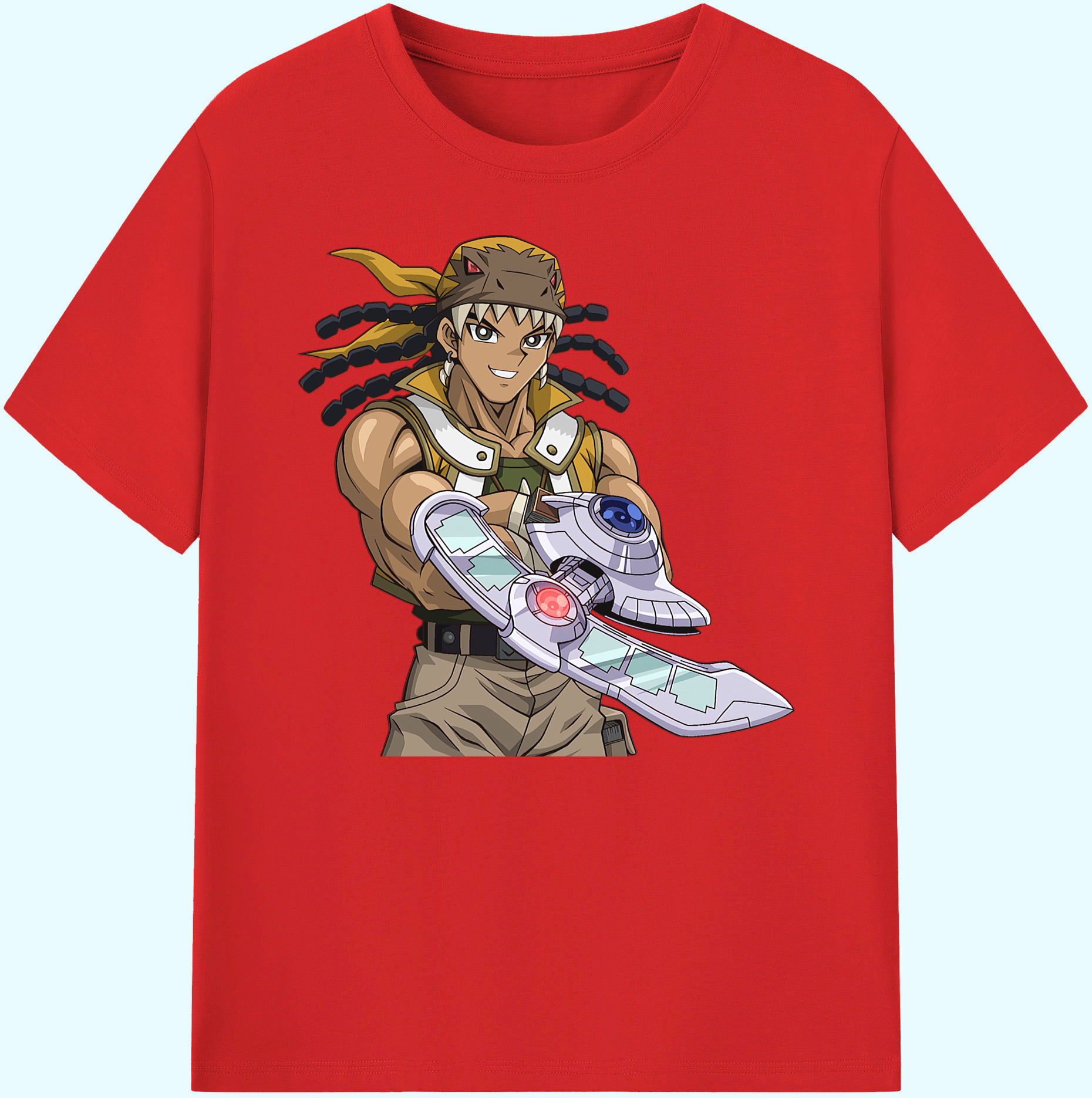 （画像用） 遊☆戯☆王 Yu-Gi-Oh! 綿100％ メンズ半袖Tシャツ｜肌触りやわらか＆通気性