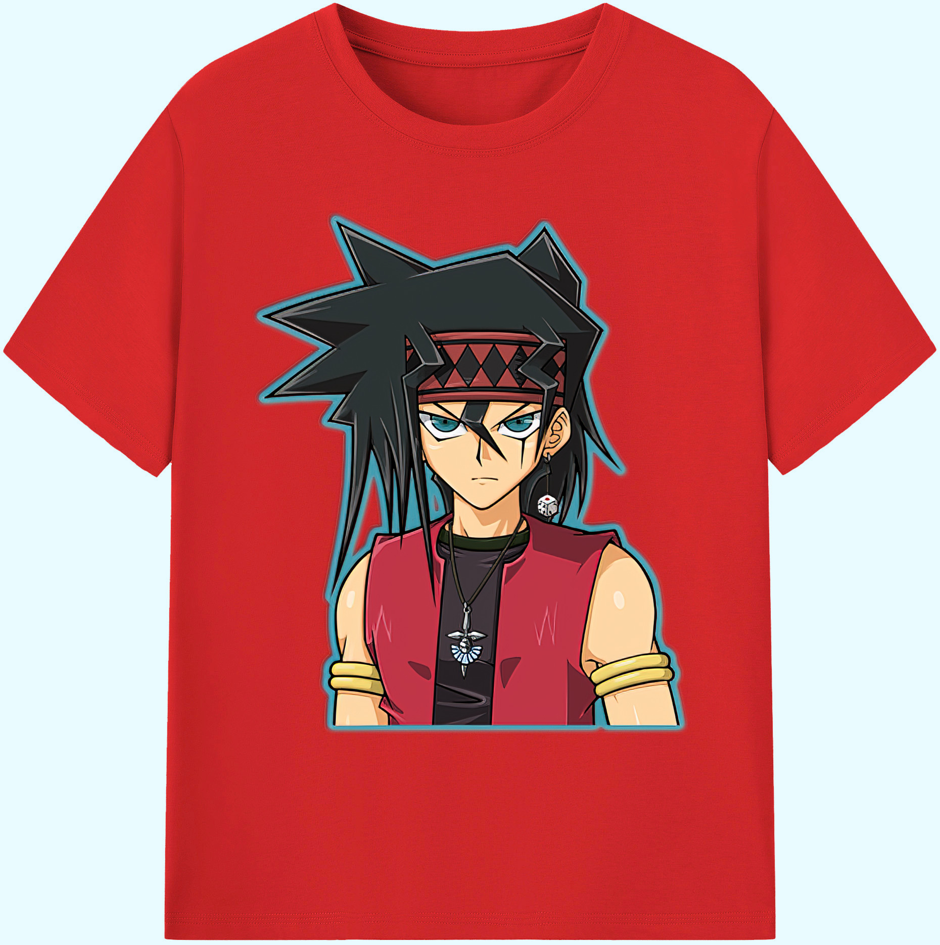 （画像用） 遊☆戯☆王 Yu-Gi-Oh! 綿100％ メンズ半袖Tシャツ｜肌触りやわらか＆通気性
