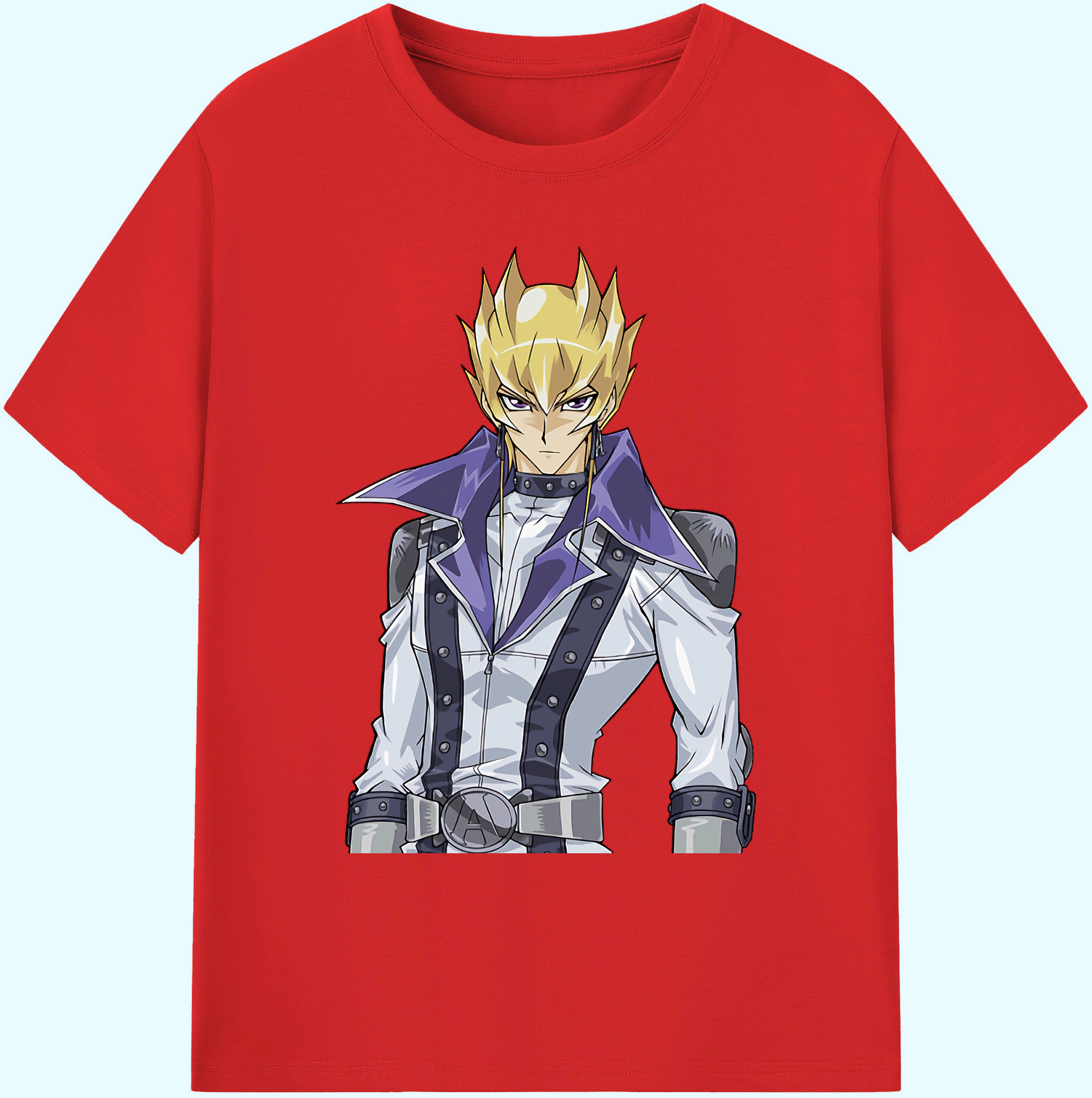 （画像用） 遊☆戯☆王 Yu-Gi-Oh! 綿100％ メンズ半袖Tシャツ｜肌触りやわらか＆通気性