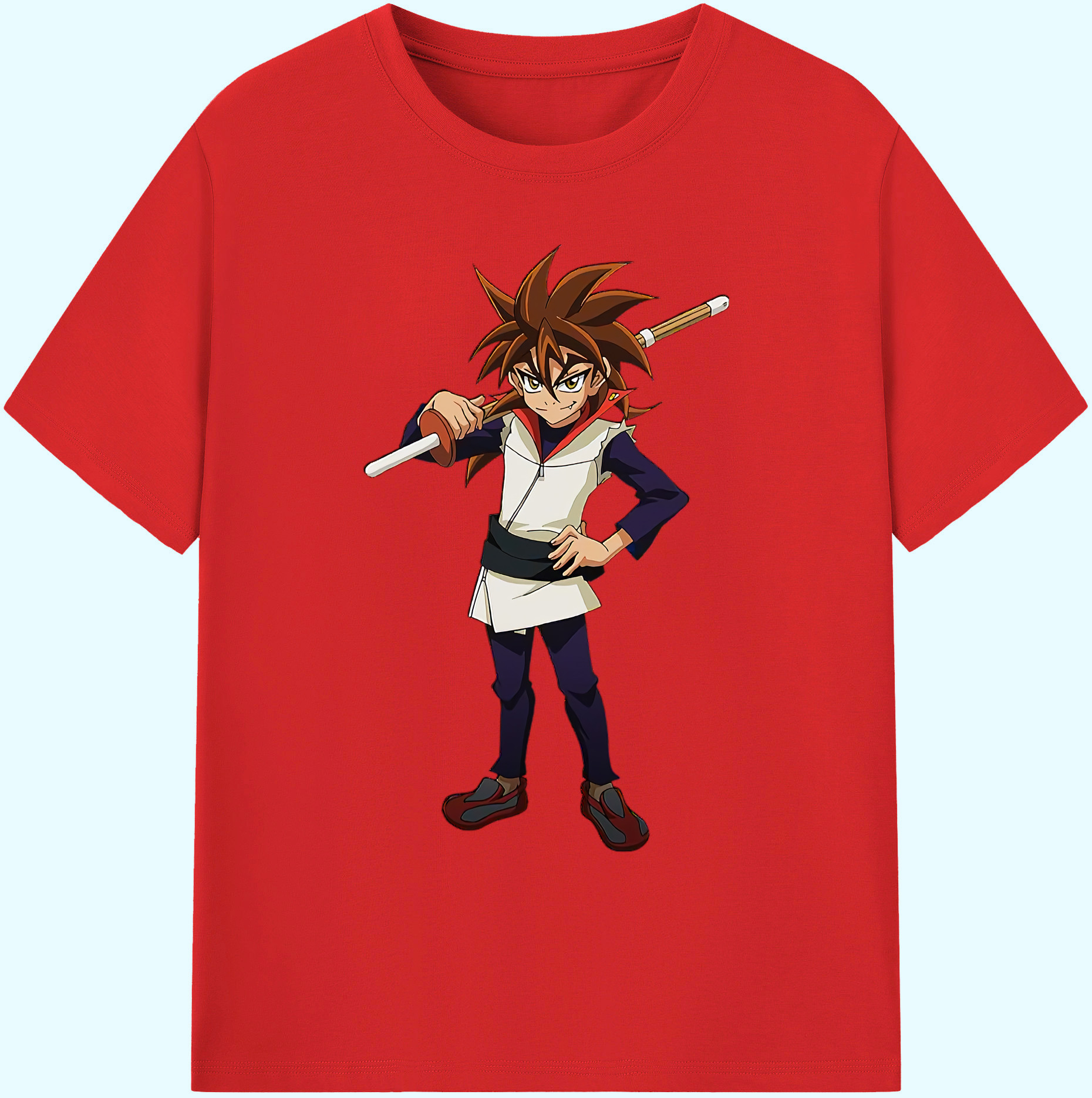 （画像用） 遊☆戯☆王 Yu-Gi-Oh! 綿100％ メンズ半袖Tシャツ｜肌触りやわらか＆通気性