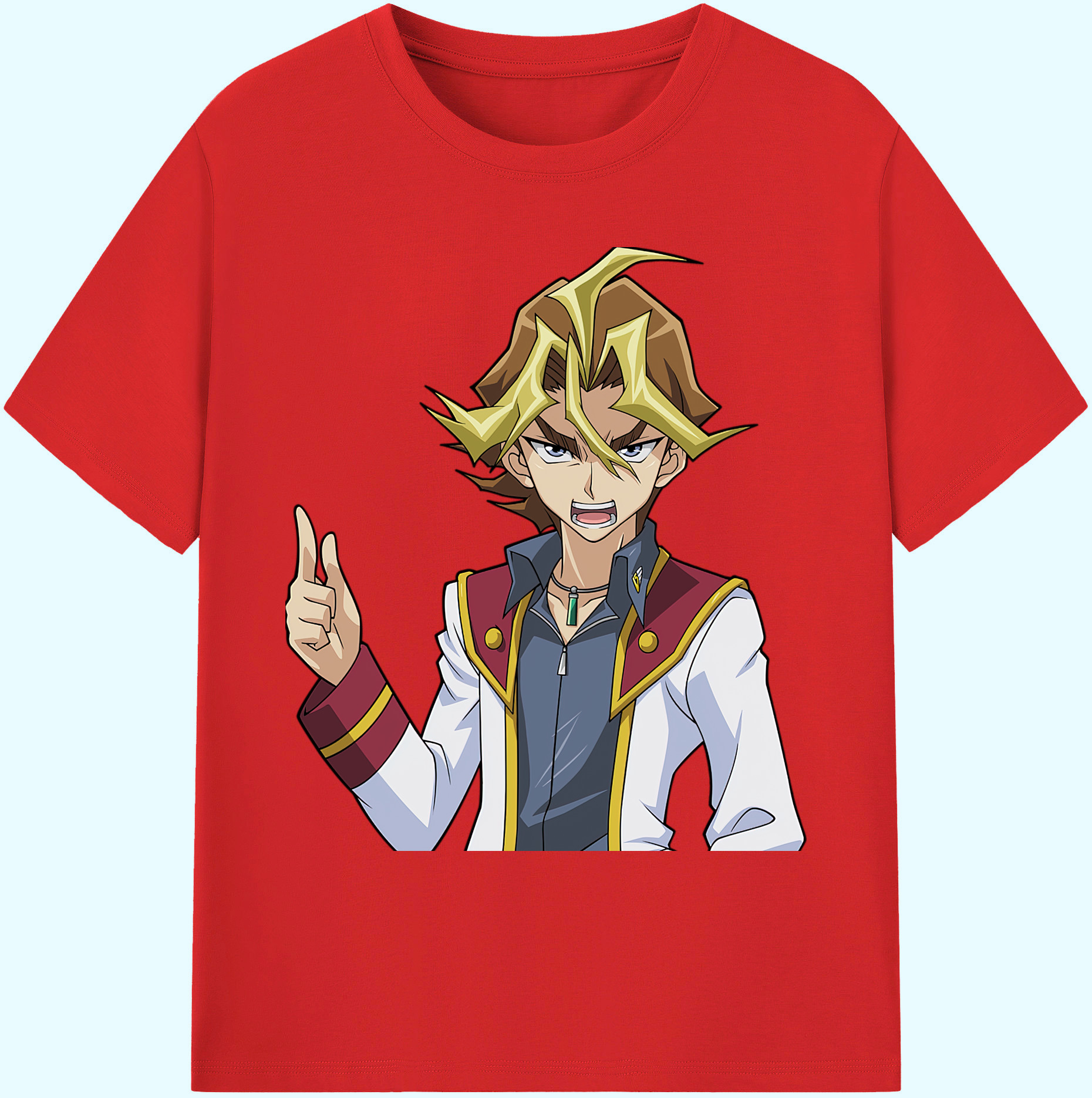 （画像用） 遊☆戯☆王 Yu-Gi-Oh! 綿100％ メンズ半袖Tシャツ｜肌触りやわらか＆通気性