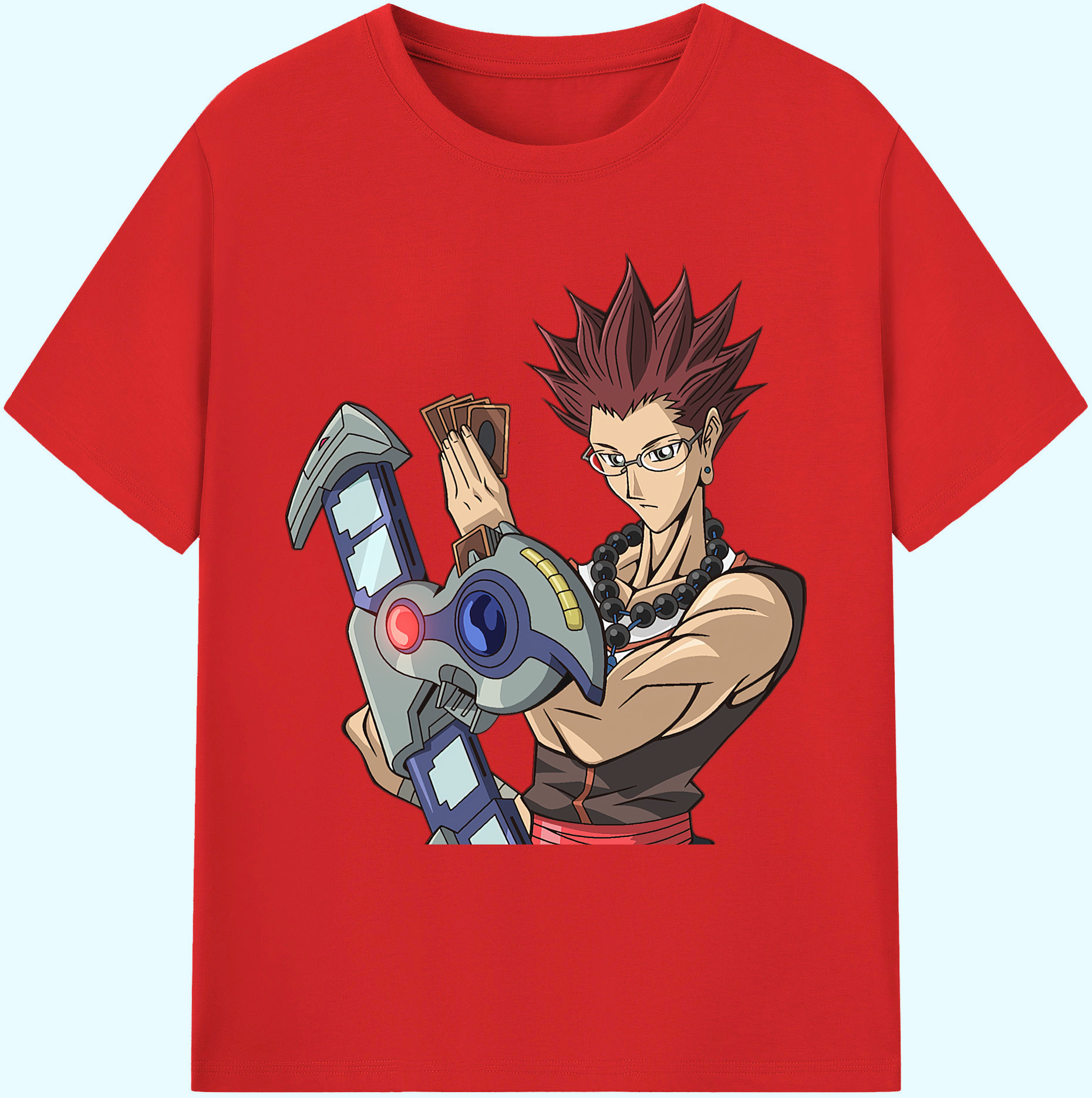 （画像用） 遊☆戯☆王 Yu-Gi-Oh! 綿100％ メンズ半袖Tシャツ｜肌触りやわらか＆通気性