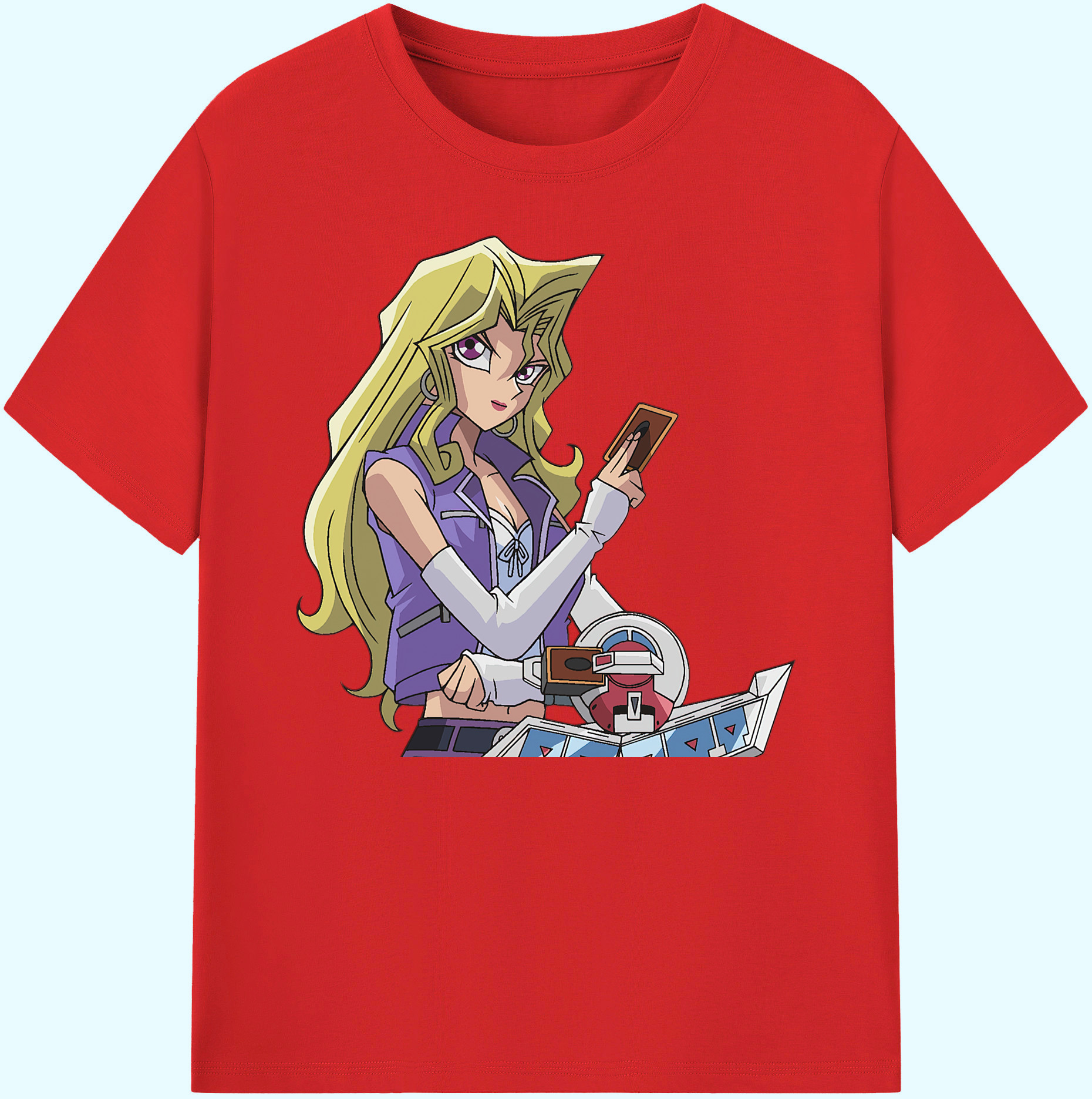 （画像用） 遊☆戯☆王 Yu-Gi-Oh! 綿100％ メンズ半袖Tシャツ｜肌触りやわらか＆通気性