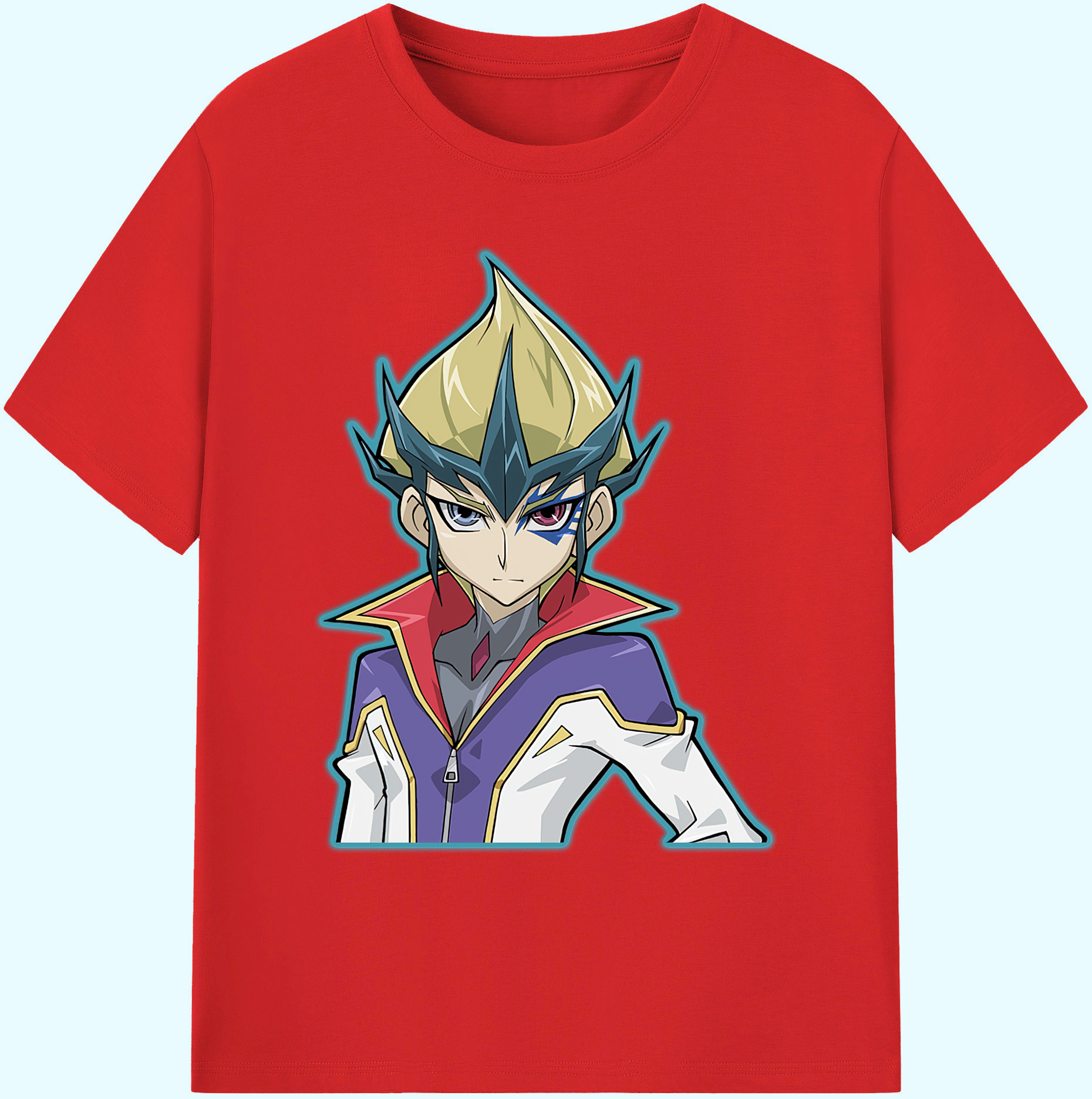 （画像用） 遊☆戯☆王 Yu-Gi-Oh! 綿100％ メンズ半袖Tシャツ｜肌触りやわらか＆通気性