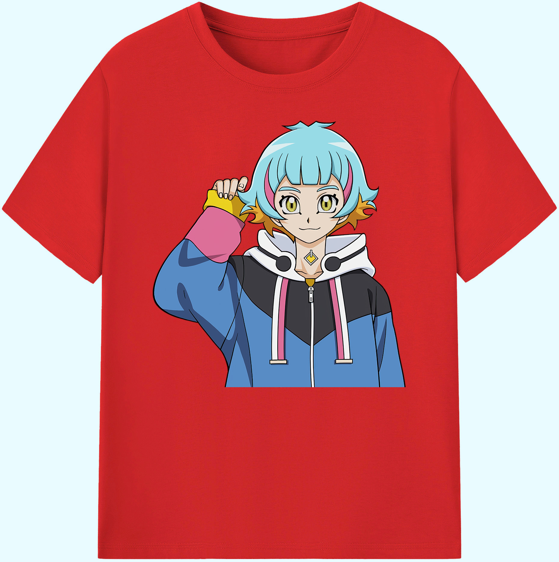 （画像用） 遊☆戯☆王 Yu-Gi-Oh! 綿100％ メンズ半袖Tシャツ｜肌触りやわらか＆通気性