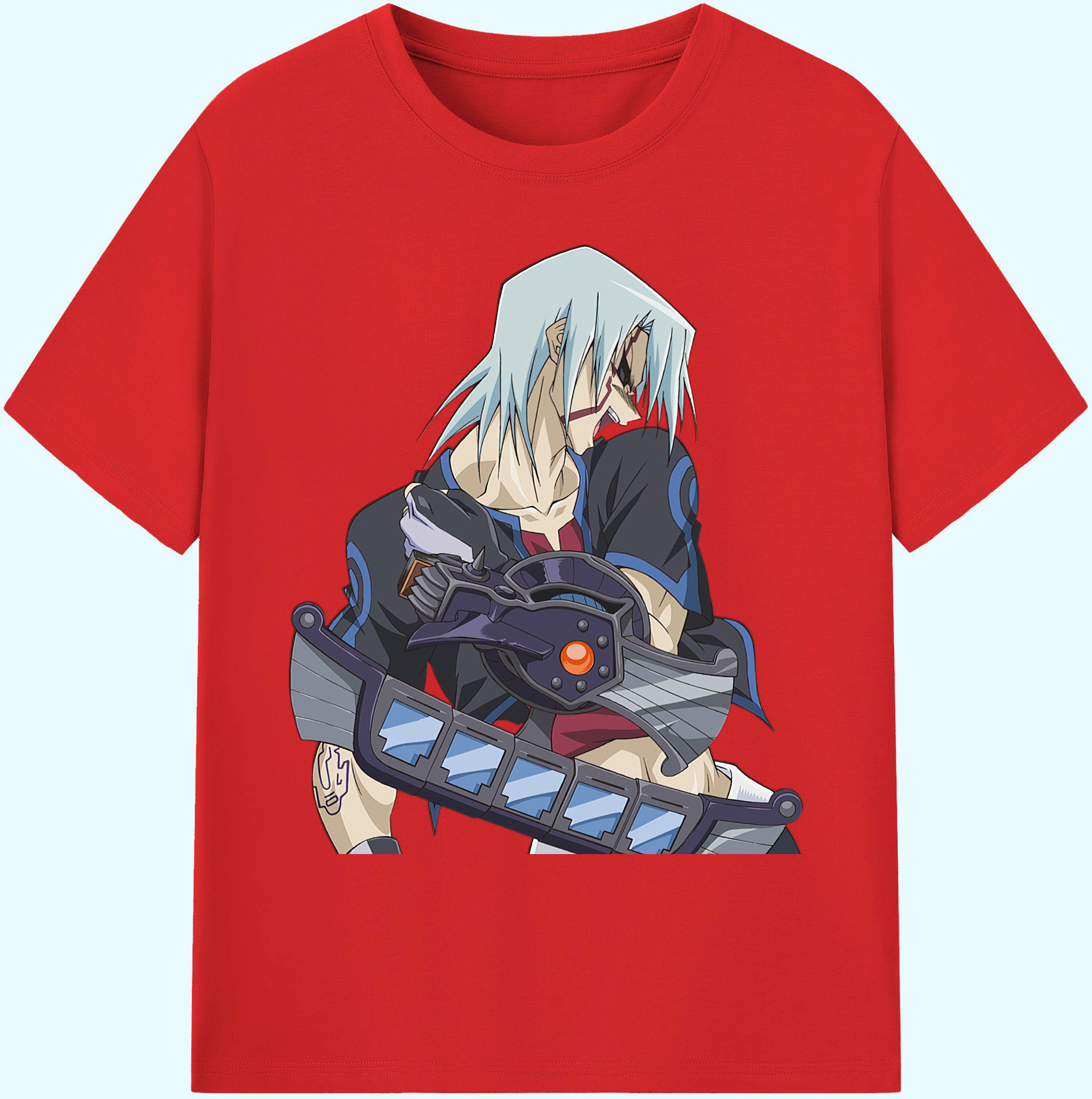 （画像用） 遊☆戯☆王 Yu-Gi-Oh! 綿100％ メンズ半袖Tシャツ｜肌触りやわらか＆通気性