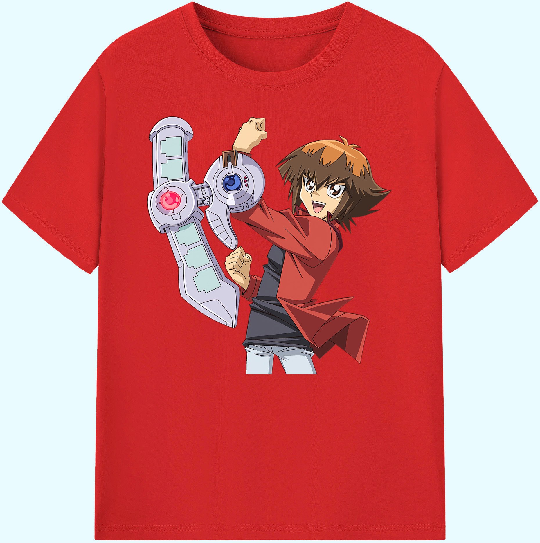 （画像用） 遊☆戯☆王 Yu-Gi-Oh! 綿100％ メンズ半袖Tシャツ｜肌触りやわらか＆通気性