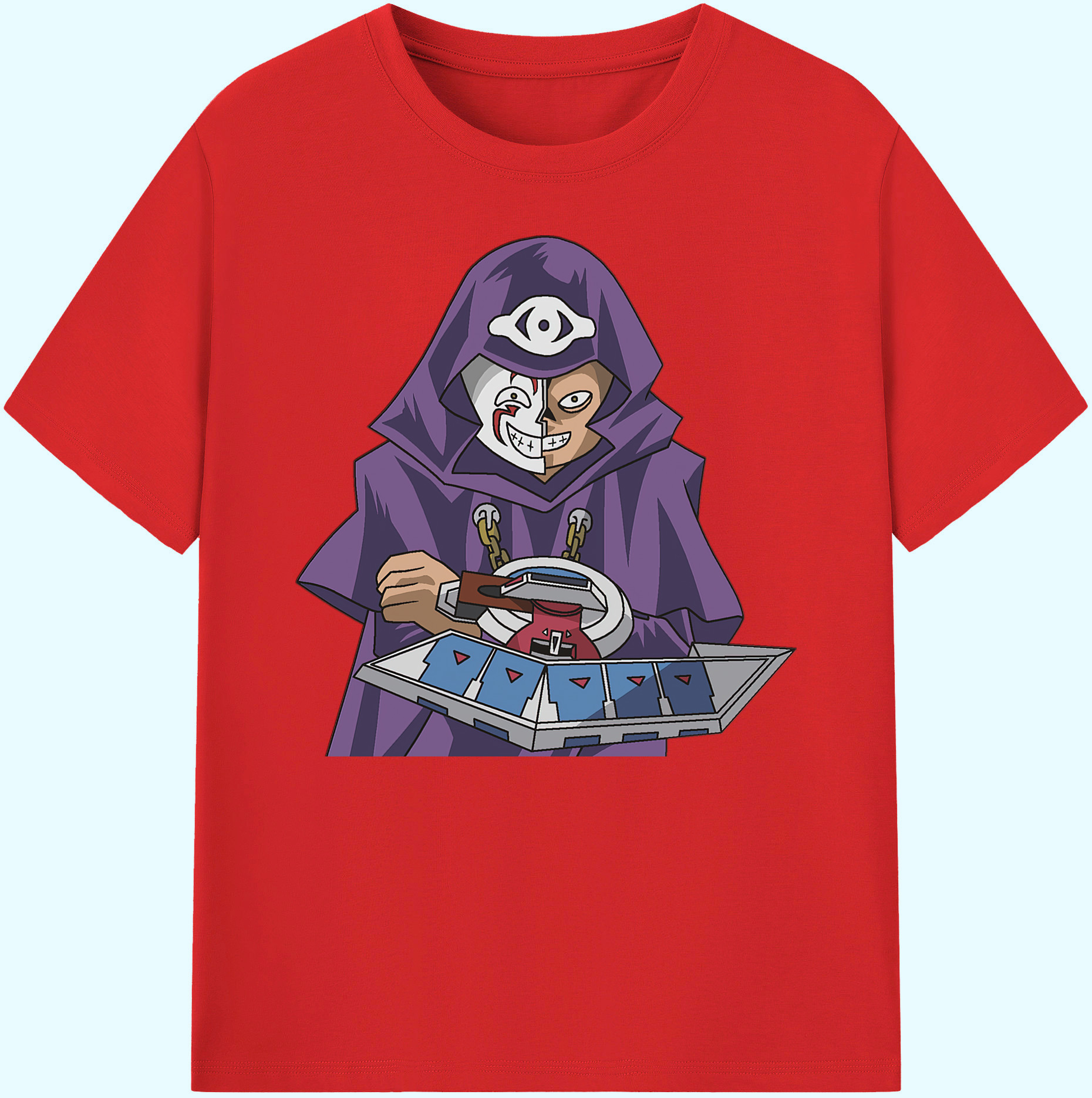 （画像用） 遊☆戯☆王 Yu-Gi-Oh! 綿100％ メンズ半袖Tシャツ｜肌触りやわらか＆通気性