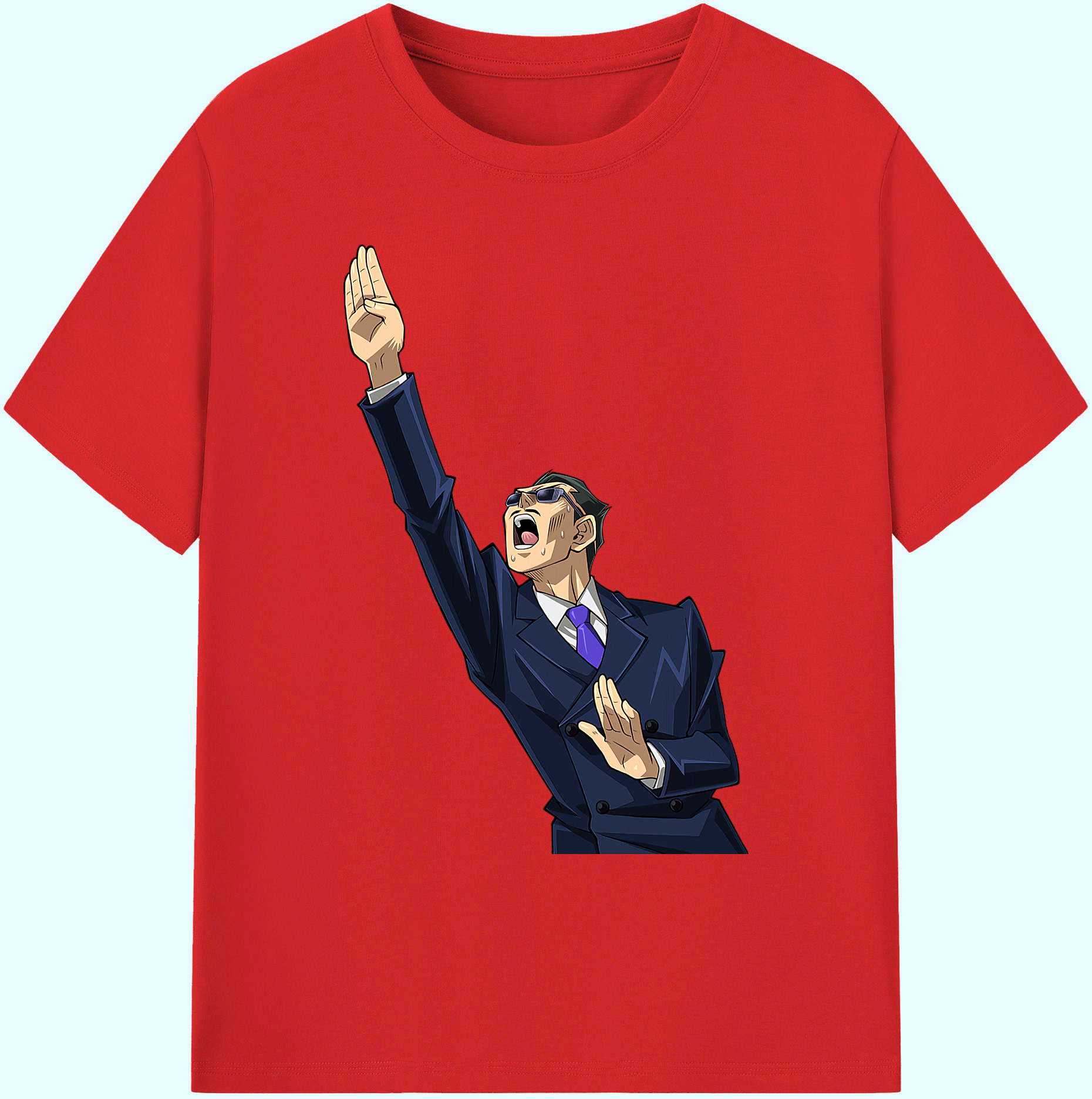 （画像用） 遊☆戯☆王 Yu-Gi-Oh! 綿100％ メンズ半袖Tシャツ｜肌触りやわらか＆通気性