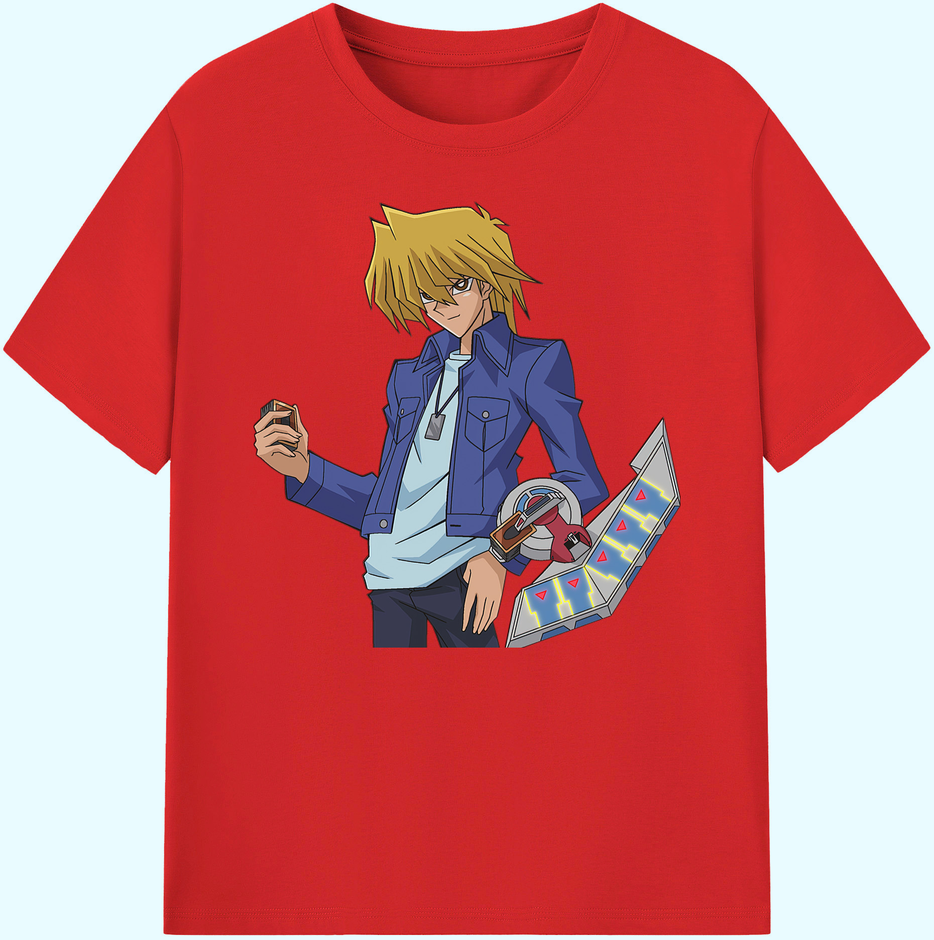 （画像用） 遊☆戯☆王 Yu-Gi-Oh! 綿100％ メンズ半袖Tシャツ｜肌触りやわらか＆通気性