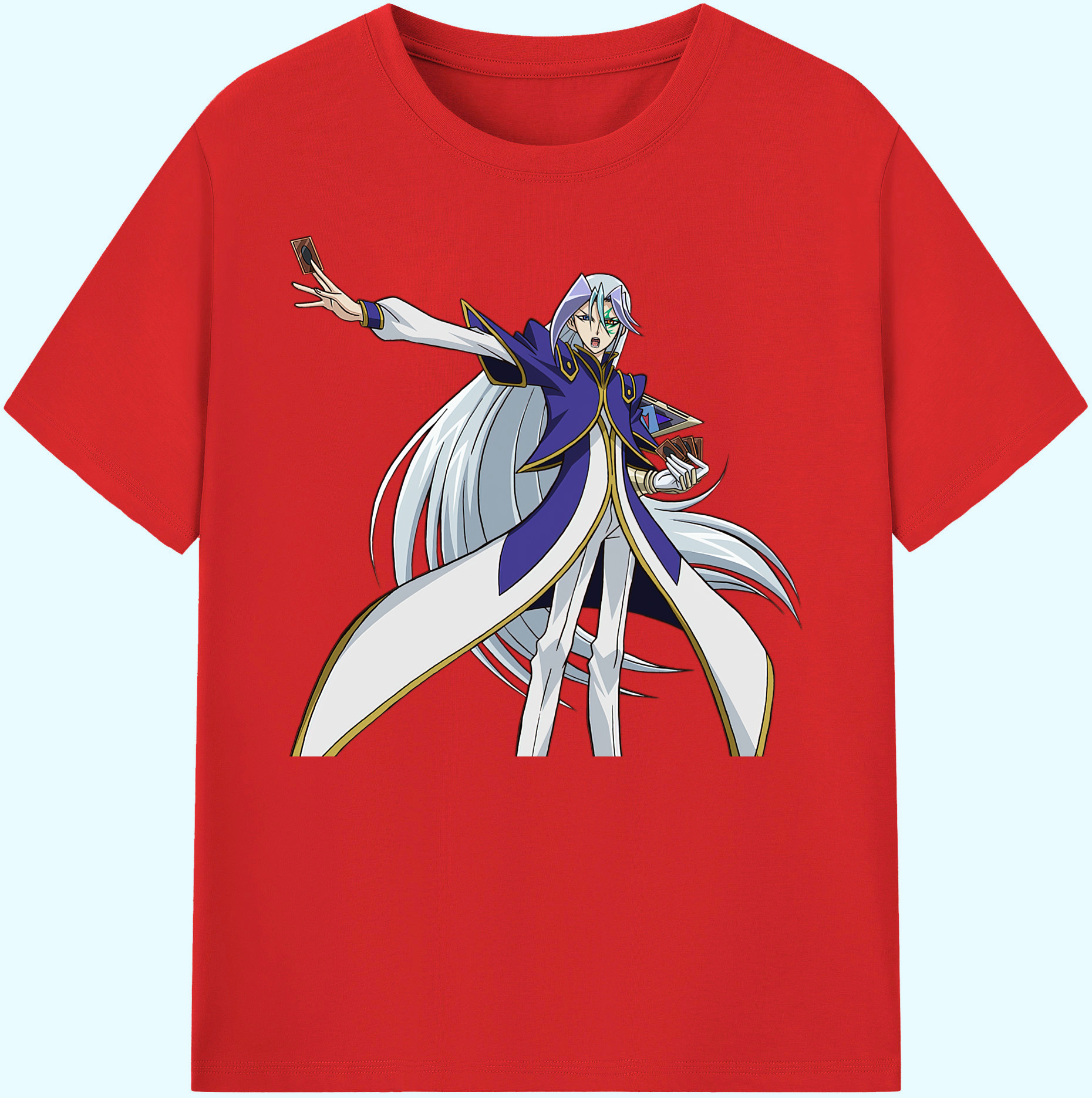 （画像用） 遊☆戯☆王 Yu-Gi-Oh! 綿100％ メンズ半袖Tシャツ｜肌触りやわらか＆通気性