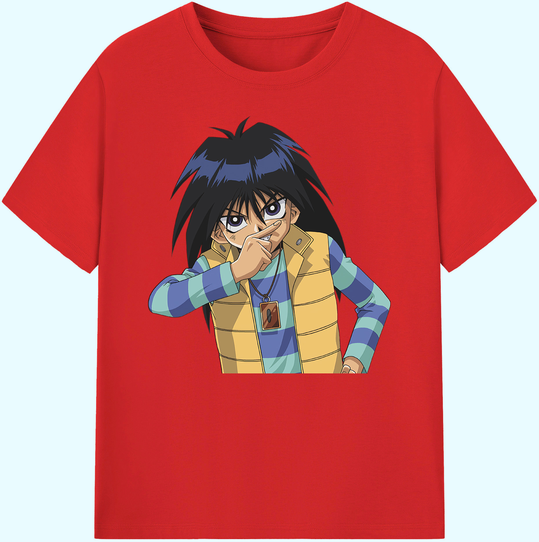 （画像用） 遊☆戯☆王 Yu-Gi-Oh! 綿100％ メンズ半袖Tシャツ｜肌触りやわらか＆通気性