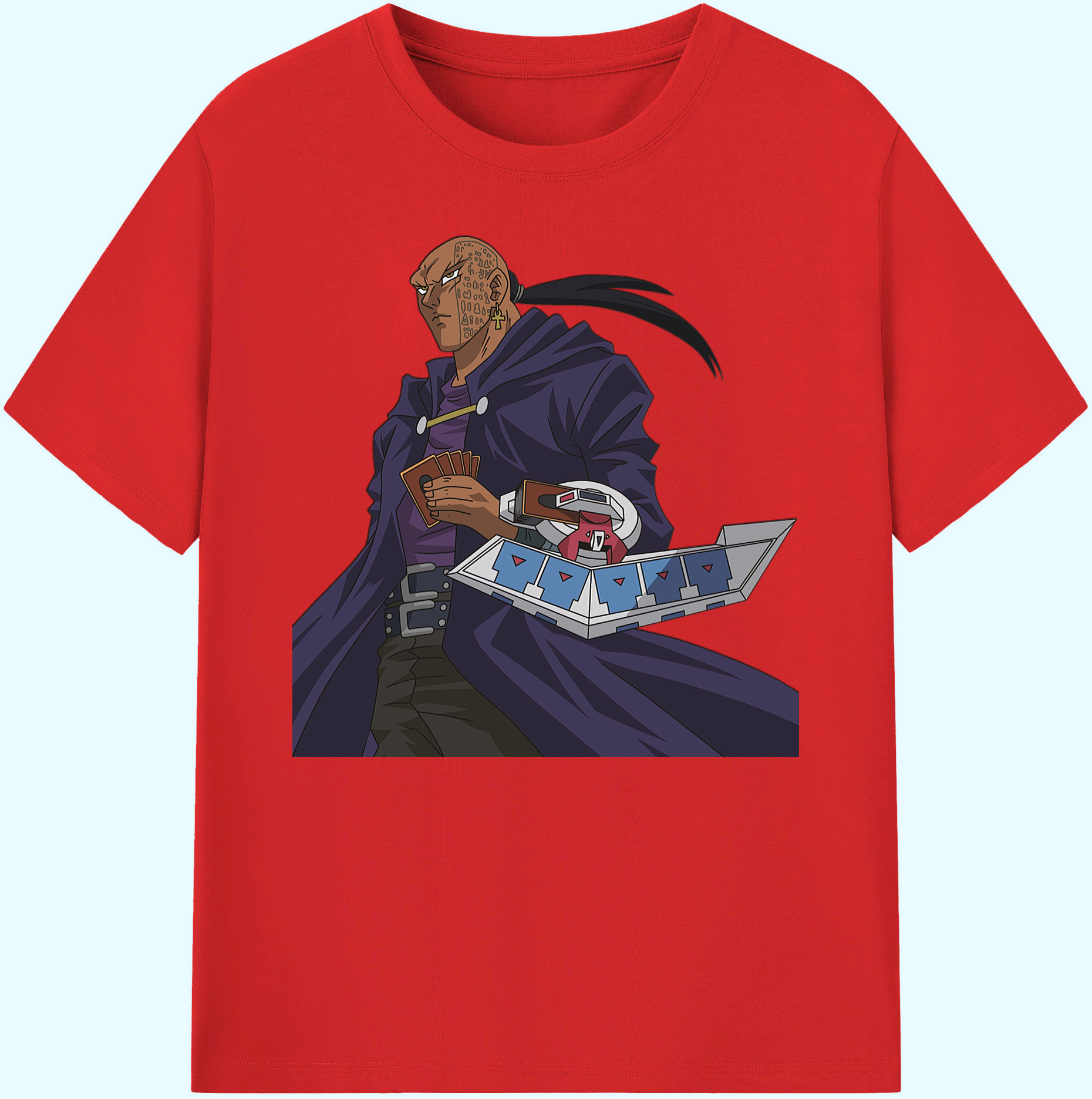 （画像用） 遊☆戯☆王 Yu-Gi-Oh! 綿100％ メンズ半袖Tシャツ｜肌触りやわらか＆通気性