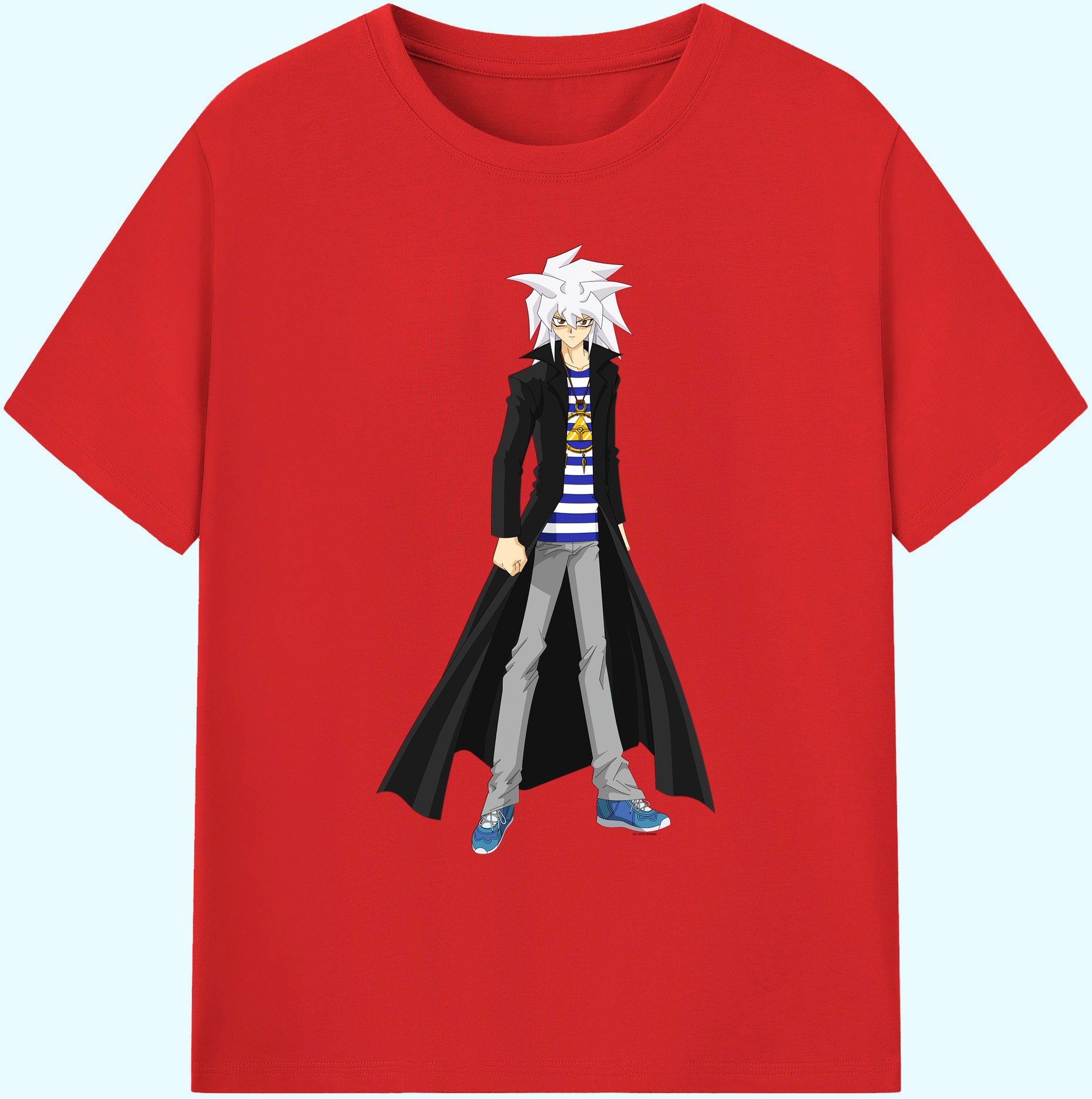（画像用） 遊☆戯☆王 Yu-Gi-Oh! 綿100％ メンズ半袖Tシャツ｜肌触りやわらか＆通気性