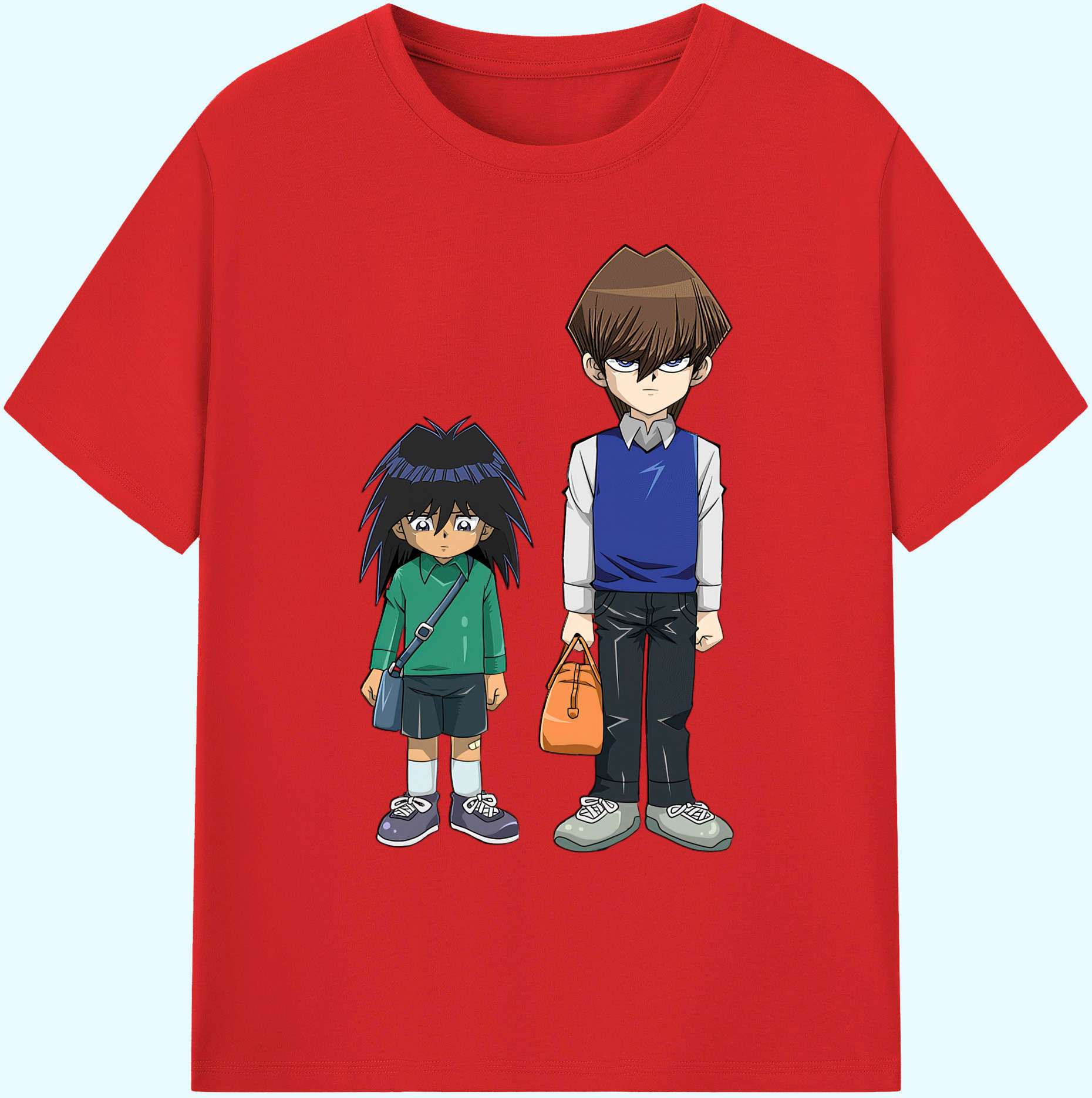 （画像用） 遊☆戯☆王 Yu-Gi-Oh! 綿100％ メンズ半袖Tシャツ｜肌触りやわらか＆通気性