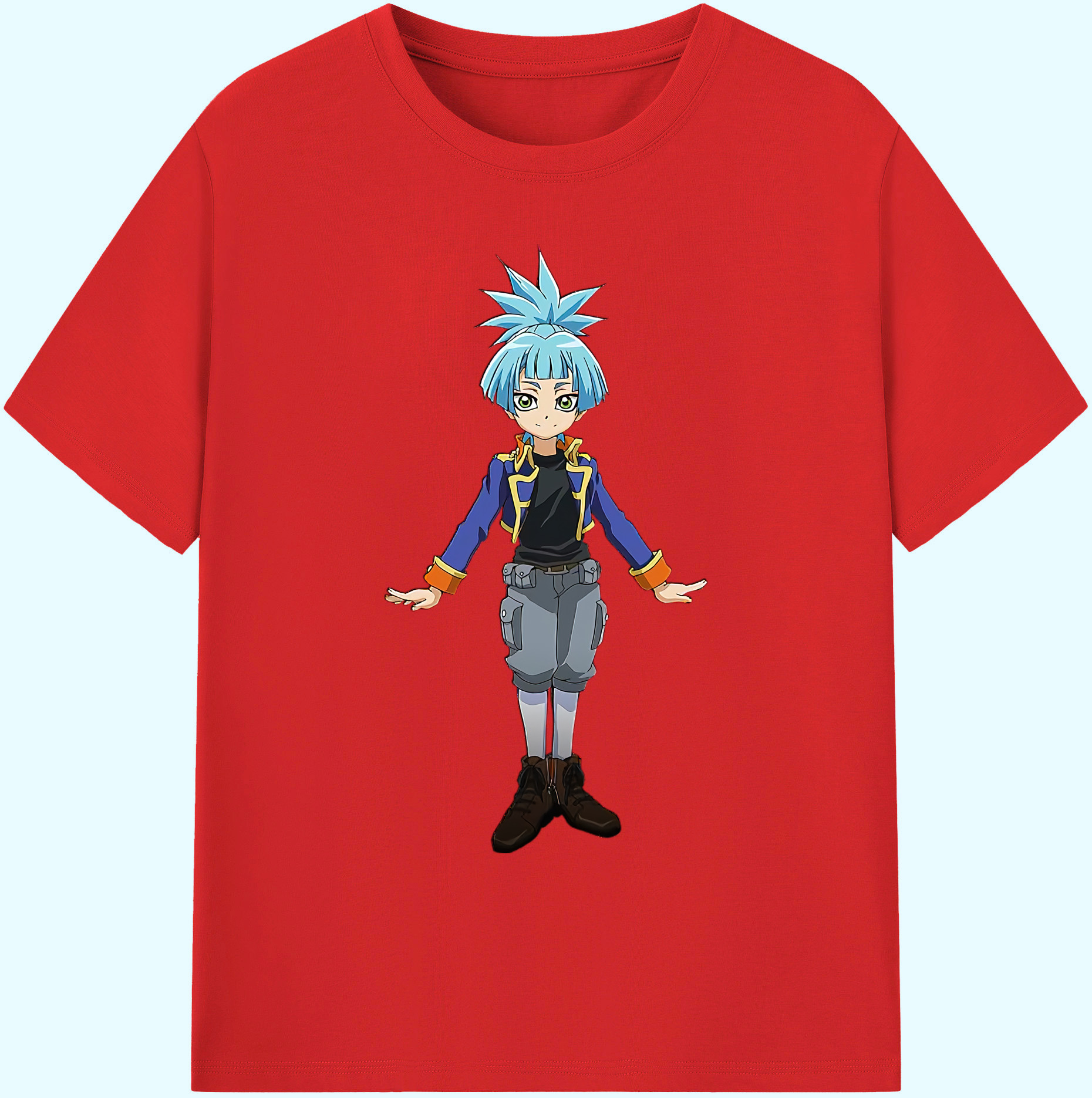 （画像用） 遊☆戯☆王 Yu-Gi-Oh! 綿100％ メンズ半袖Tシャツ｜肌触りやわらか＆通気性