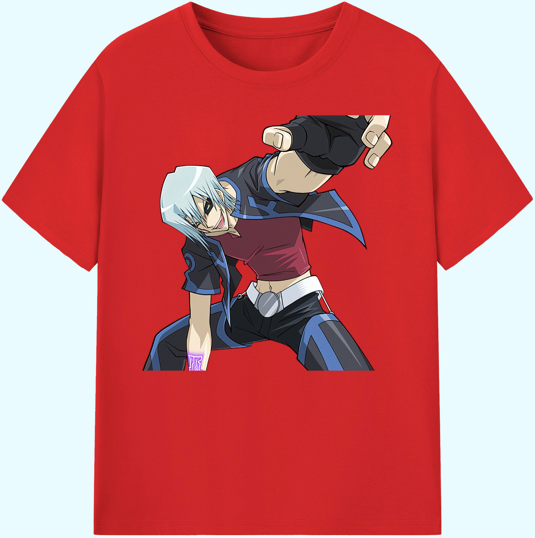 （画像用） 遊☆戯☆王 Yu-Gi-Oh! 綿100％ メンズ半袖Tシャツ｜肌触りやわらか＆通気性