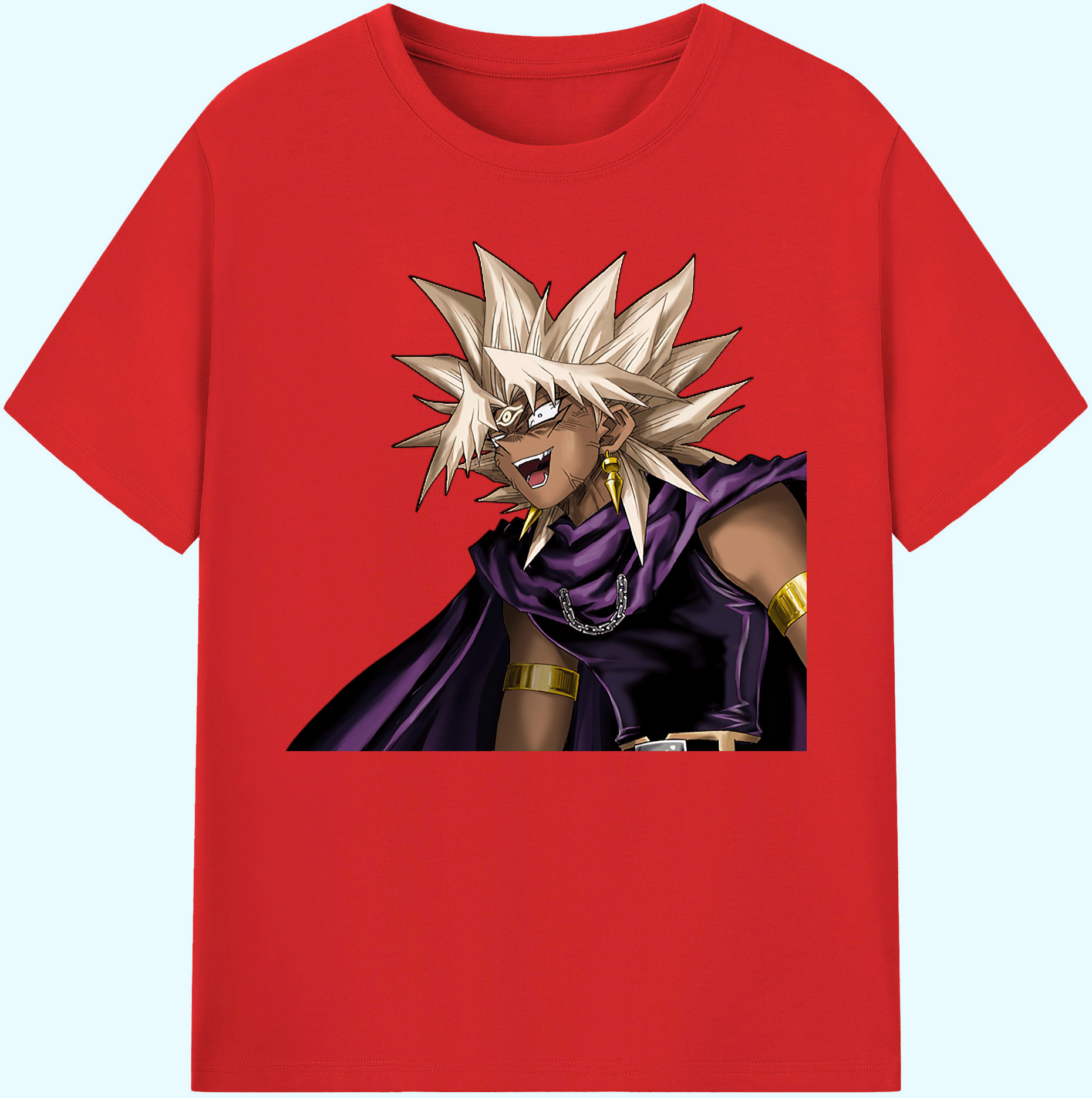 （画像用） 遊☆戯☆王 Yu-Gi-Oh! 綿100％ メンズ半袖Tシャツ｜肌触りやわらか＆通気性
