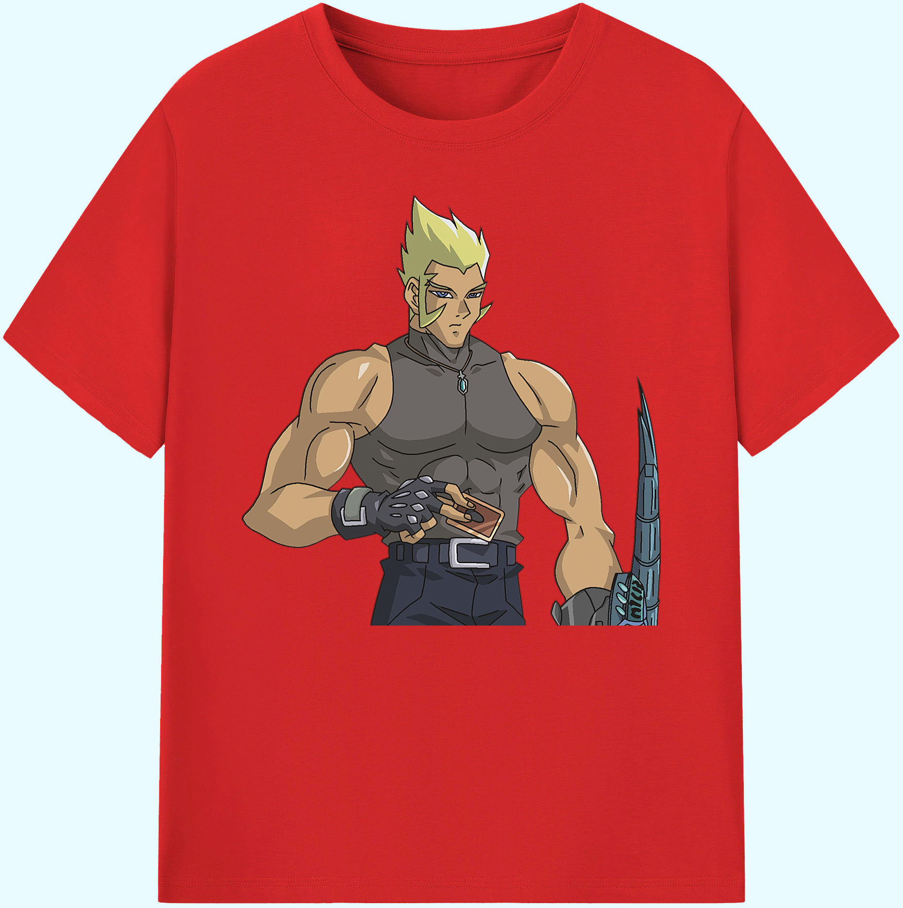 （画像用） 遊☆戯☆王 Yu-Gi-Oh! 綿100％ メンズ半袖Tシャツ｜肌触りやわらか＆通気性