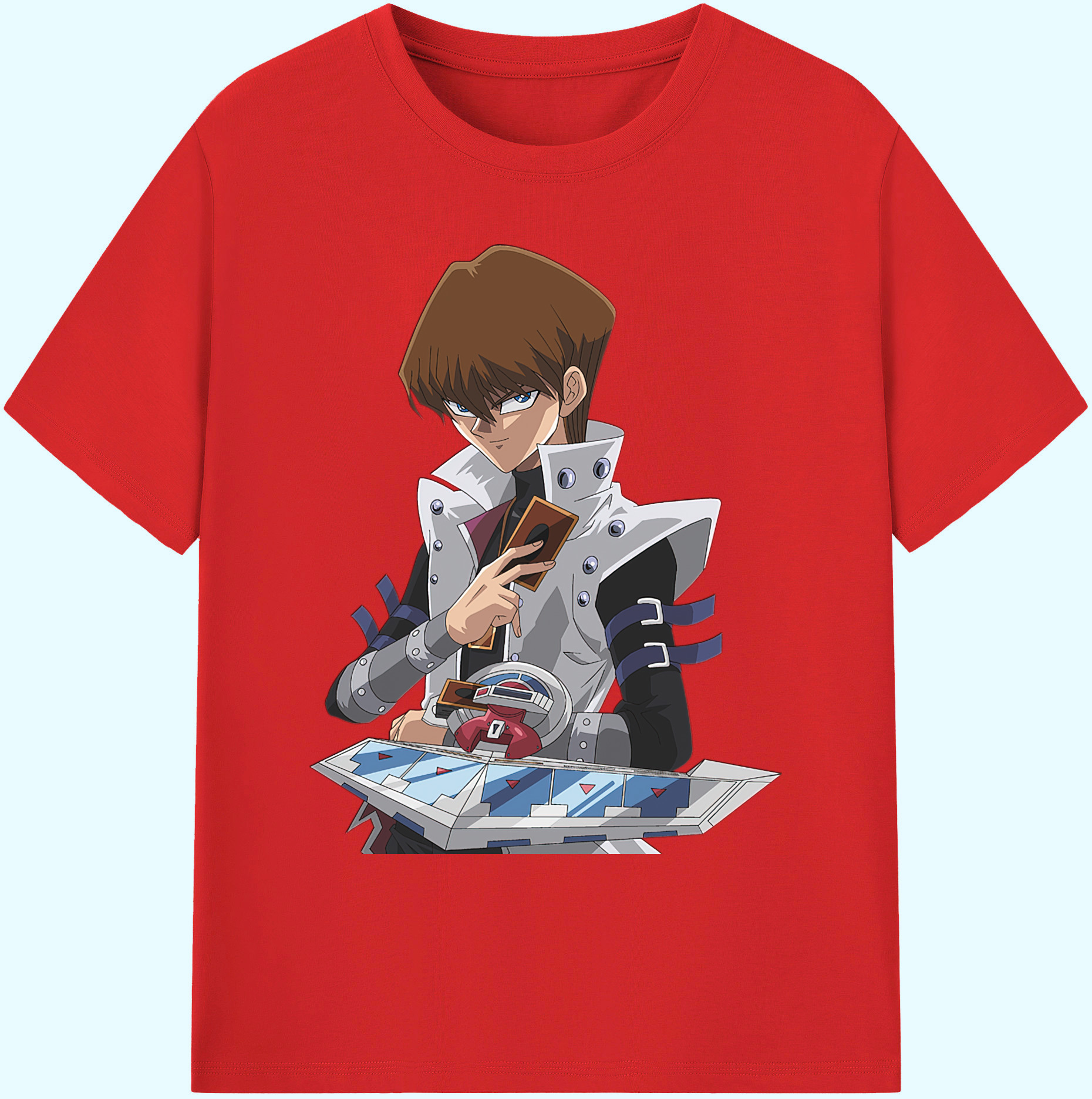 （画像用） 遊☆戯☆王 Yu-Gi-Oh! 綿100％ メンズ半袖Tシャツ｜肌触りやわらか＆通気性
