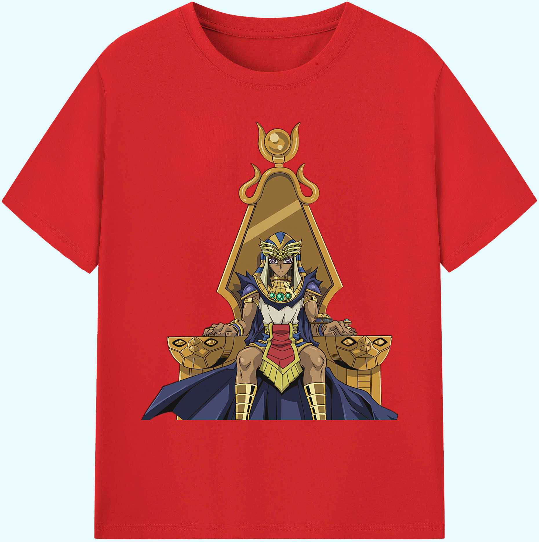 （画像用） 遊☆戯☆王 Yu-Gi-Oh! 綿100％ メンズ半袖Tシャツ｜肌触りやわらか＆通気性