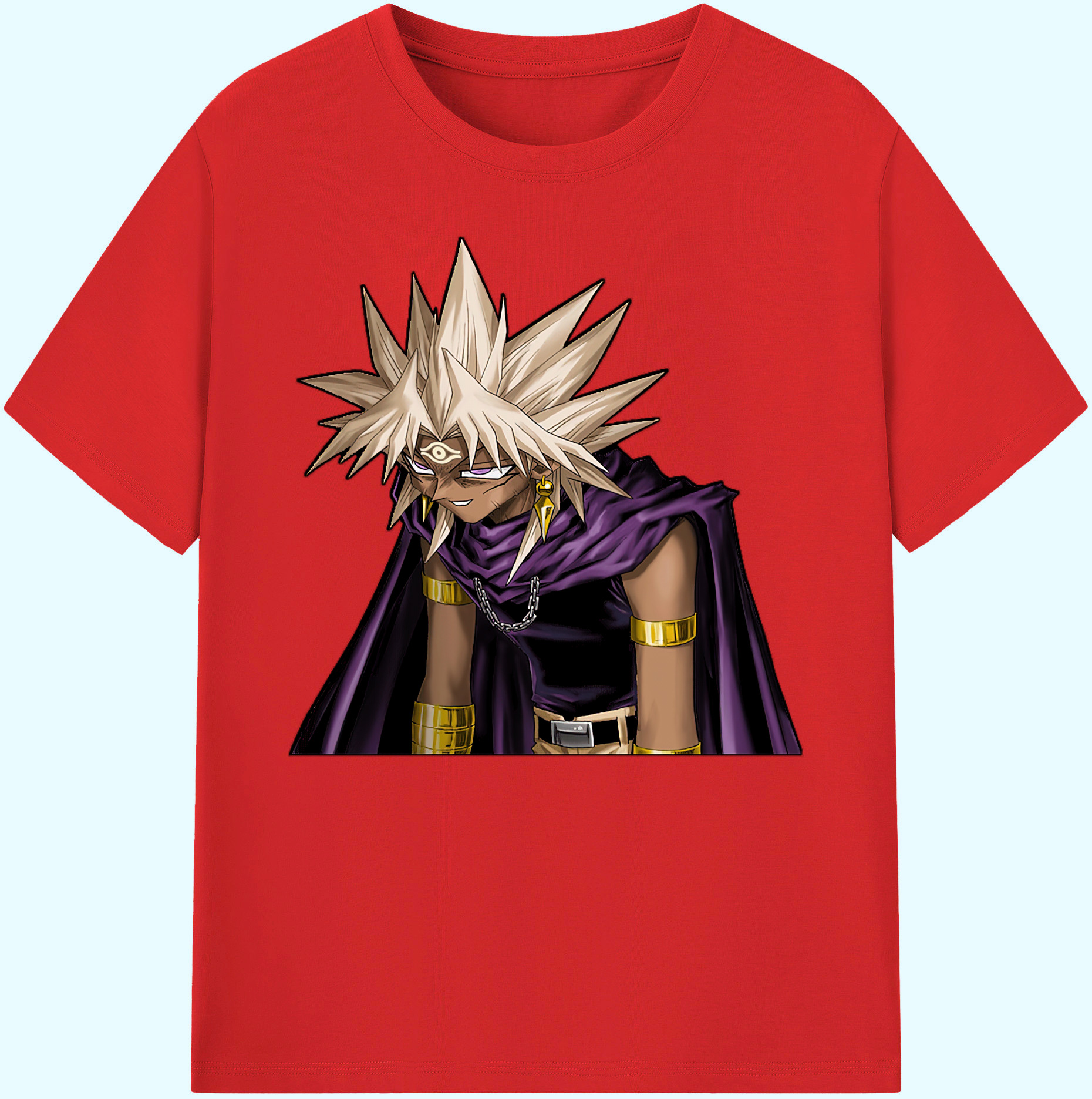 （画像用） 遊☆戯☆王 Yu-Gi-Oh! 綿100％ メンズ半袖Tシャツ｜肌触りやわらか＆通気性