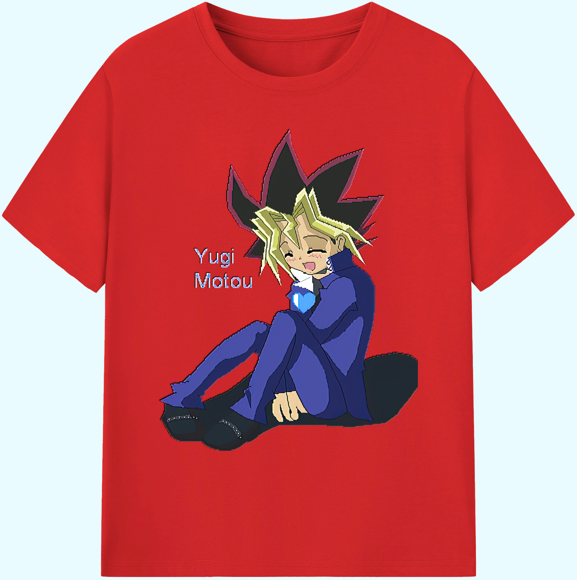 （画像用） 遊☆戯☆王 Yu-Gi-Oh! 綿100％ メンズ半袖Tシャツ｜肌触りやわらか＆通気性