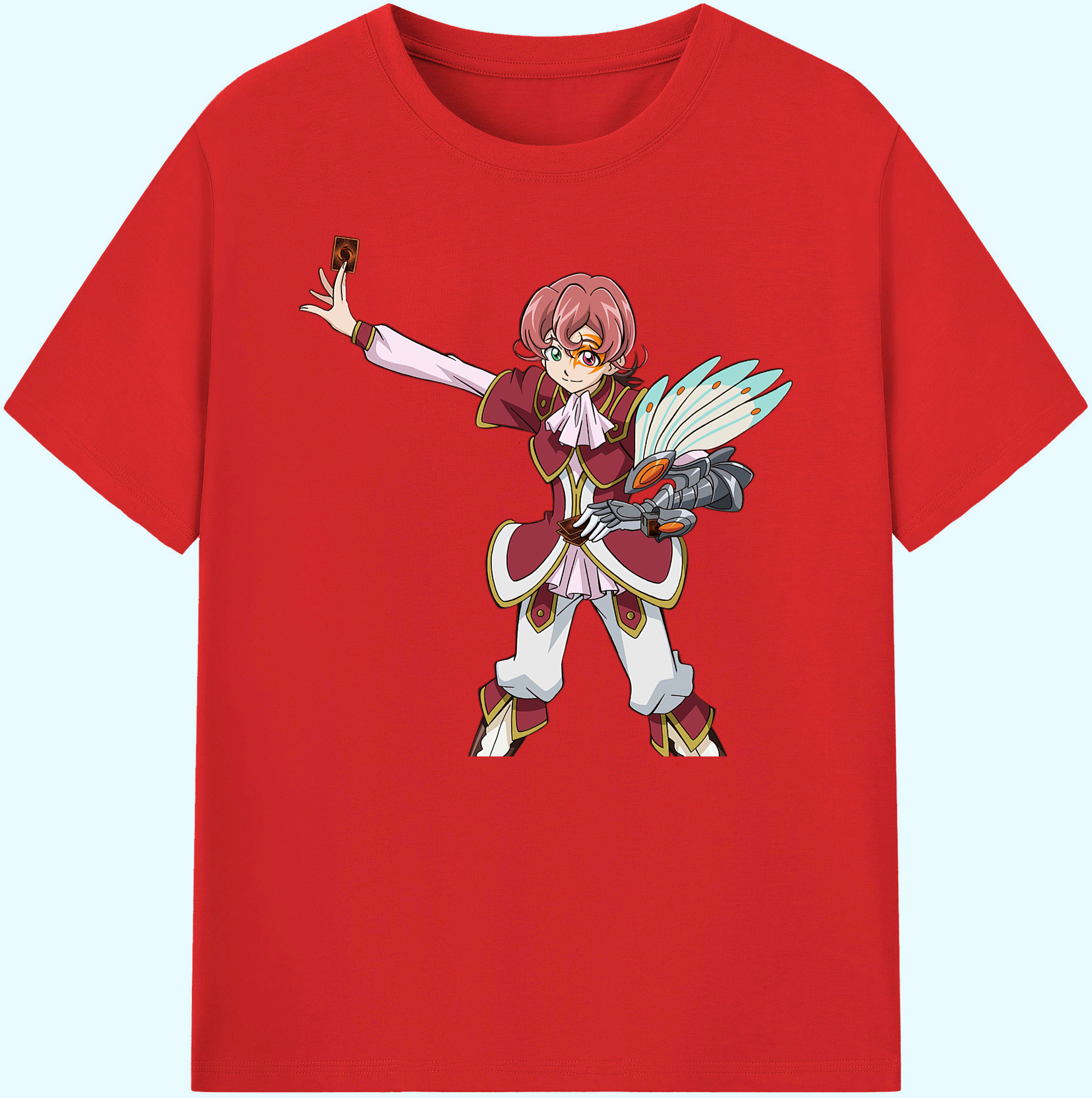 （画像用） 遊☆戯☆王 Yu-Gi-Oh! 綿100％ メンズ半袖Tシャツ｜肌触りやわらか＆通気性