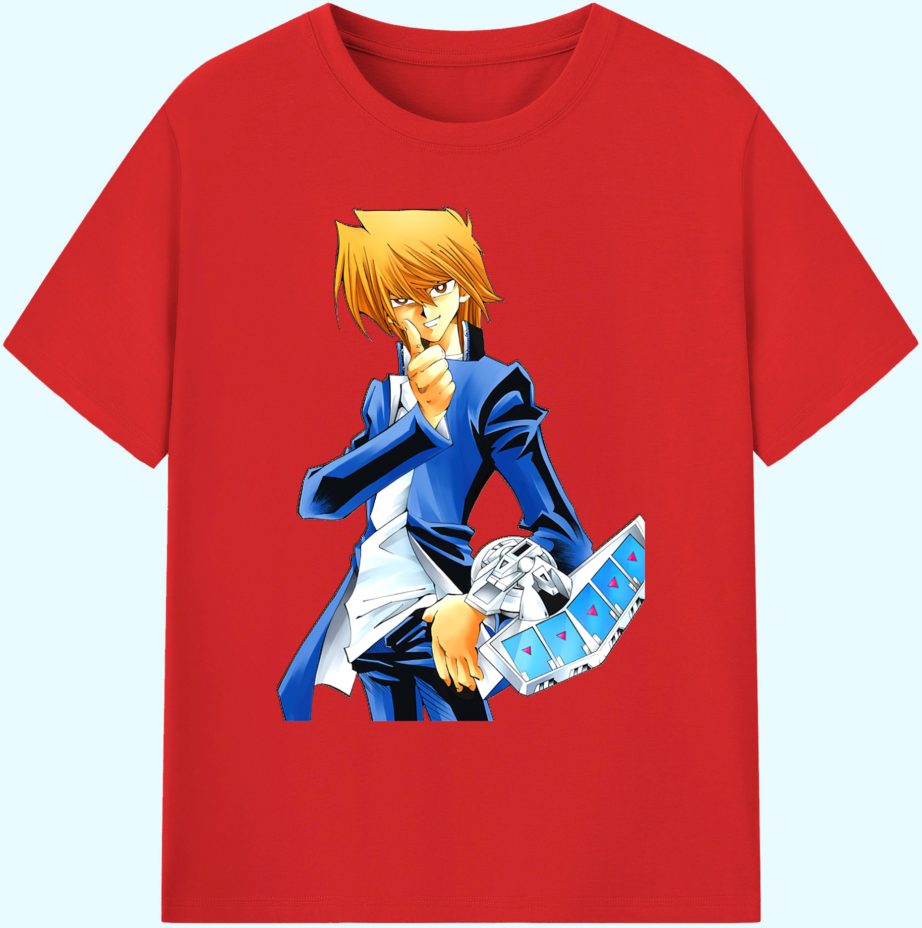 （画像用） 遊☆戯☆王 Yu-Gi-Oh! 綿100％ メンズ半袖Tシャツ｜肌触りやわらか＆通気性