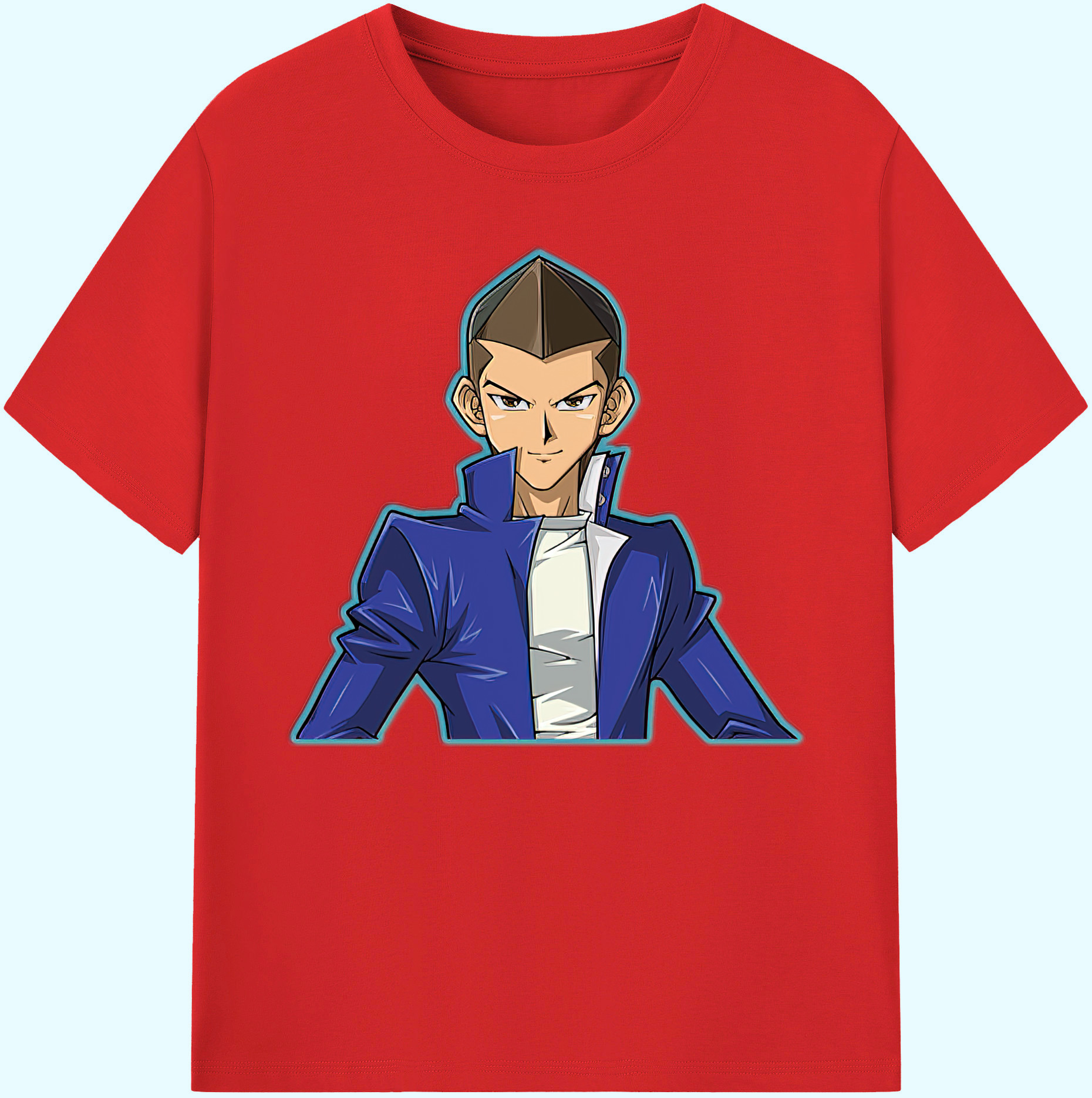 （画像用） 遊☆戯☆王 Yu-Gi-Oh! 綿100％ メンズ半袖Tシャツ｜肌触りやわらか＆通気性