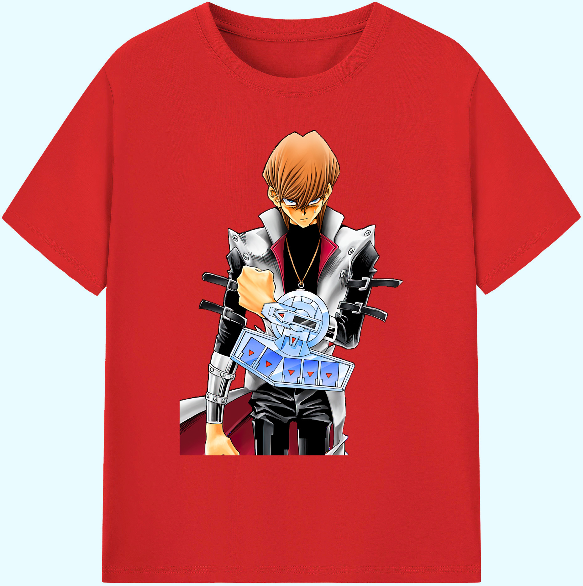 （画像用） 遊☆戯☆王 Yu-Gi-Oh! 綿100％ メンズ半袖Tシャツ｜肌触りやわらか＆通気性