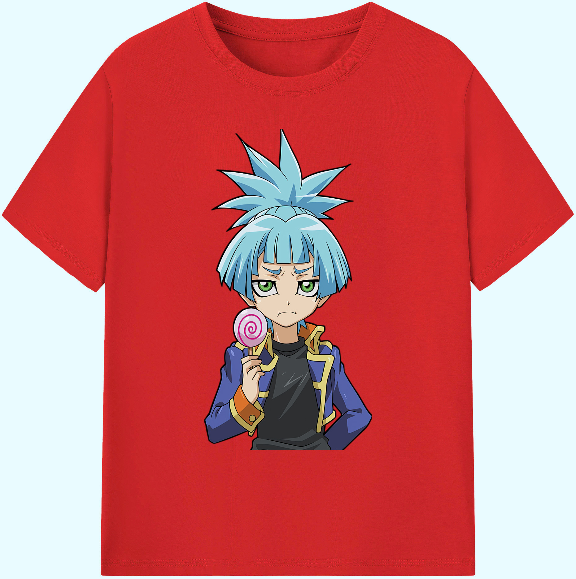 （画像用） 遊☆戯☆王 Yu-Gi-Oh! 綿100％ メンズ半袖Tシャツ｜肌触りやわらか＆通気性