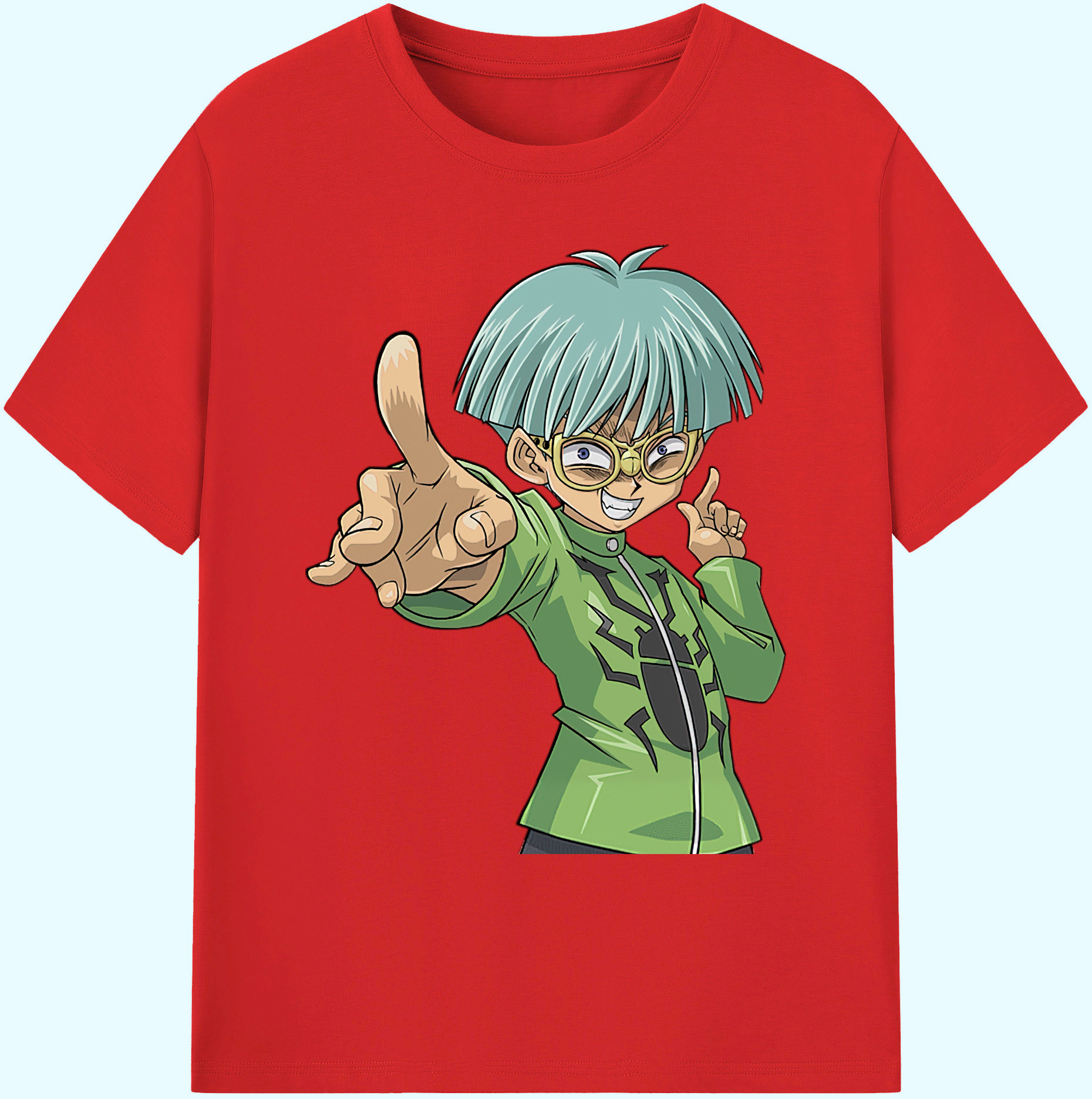 （画像用） 遊☆戯☆王 Yu-Gi-Oh! 綿100％ メンズ半袖Tシャツ｜肌触りやわらか＆通気性