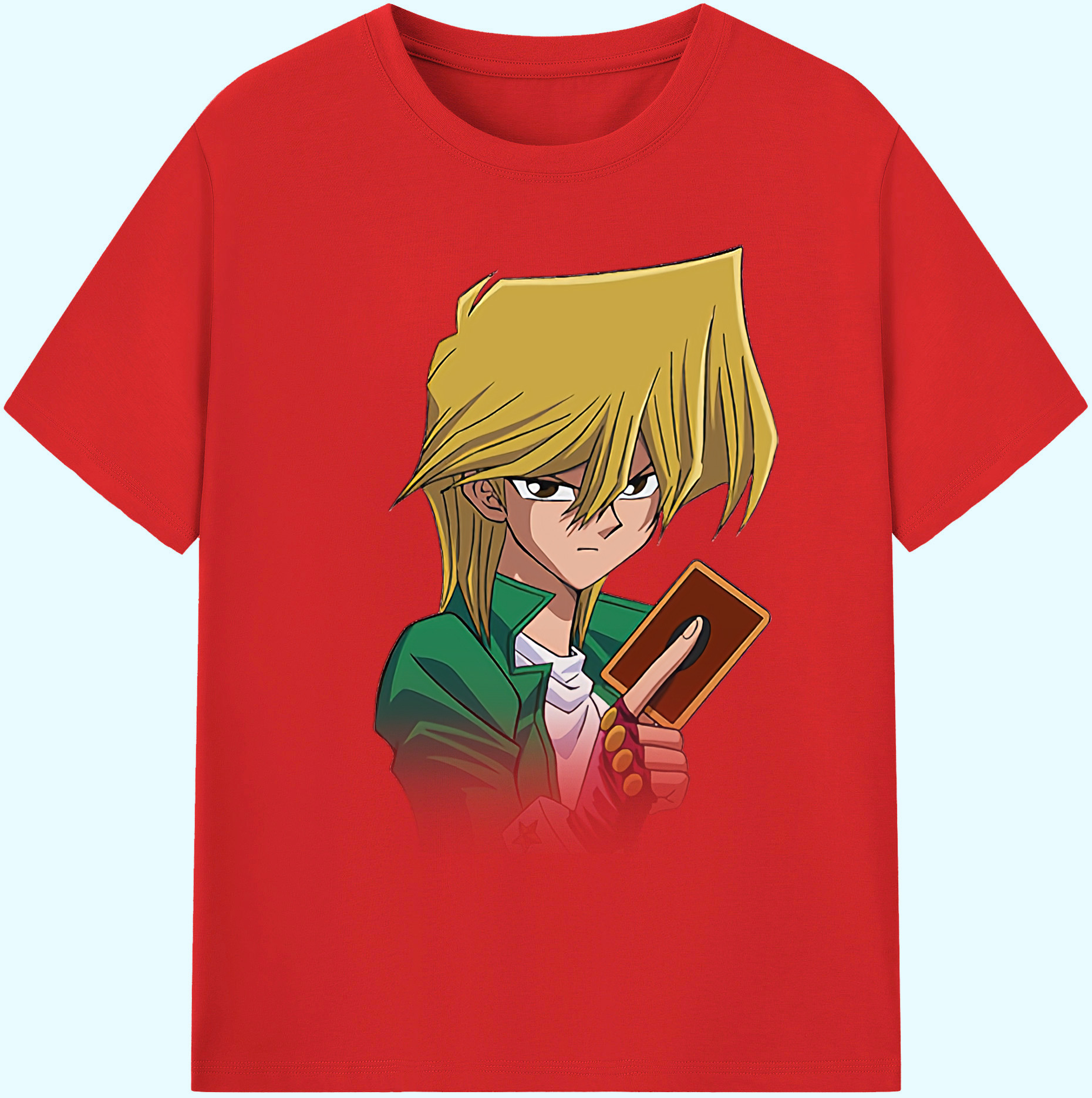 （画像用） 遊☆戯☆王 Yu-Gi-Oh! 綿100％ メンズ半袖Tシャツ｜肌触りやわらか＆通気性