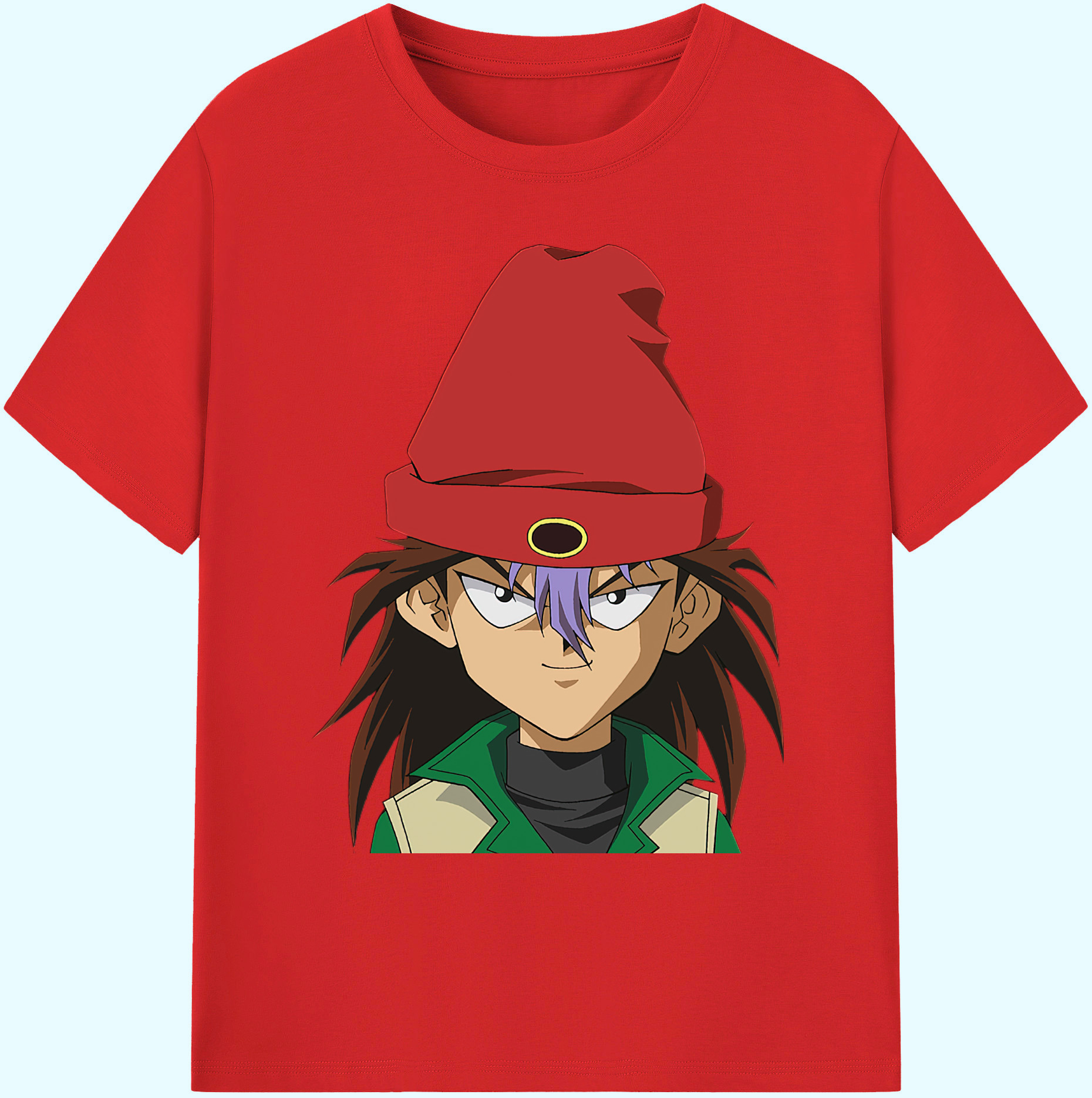 （画像用） 遊☆戯☆王 Yu-Gi-Oh! 綿100％ メンズ半袖Tシャツ｜肌触りやわらか＆通気性