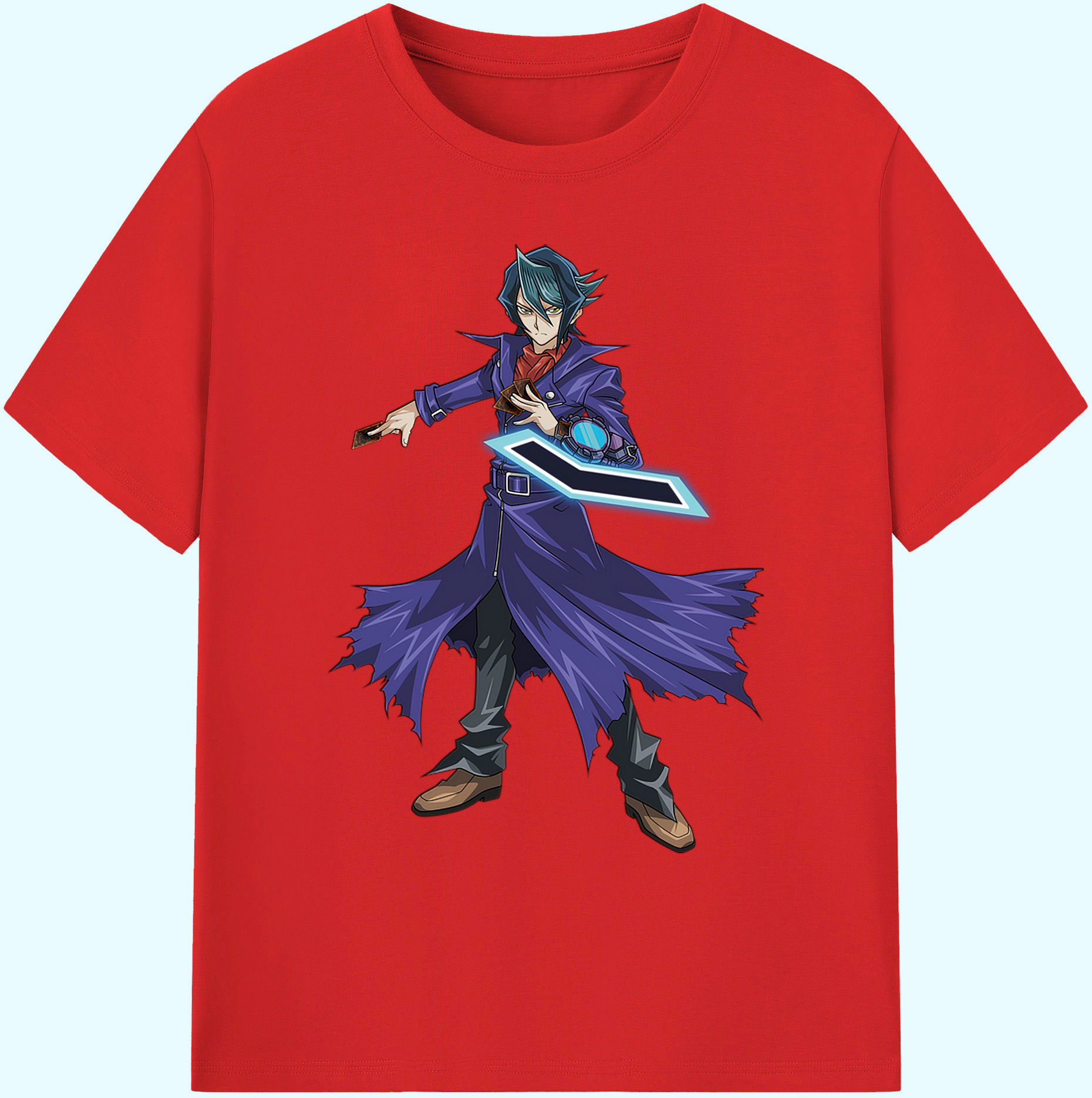 （画像用） 遊☆戯☆王 Yu-Gi-Oh! 綿100％ メンズ半袖Tシャツ｜肌触りやわらか＆通気性