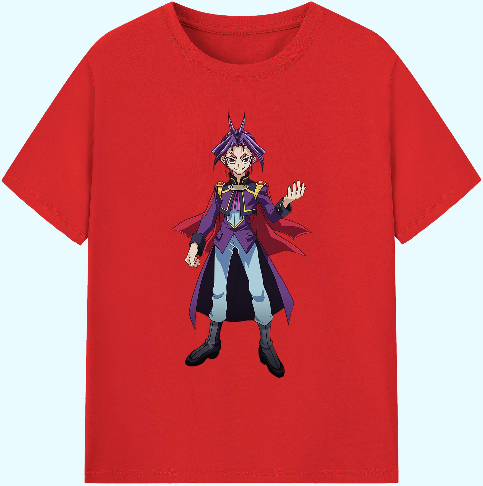 （画像用） 遊☆戯☆王 Yu-Gi-Oh! 綿100％ メンズ半袖Tシャツ｜肌触りやわらか＆通気性