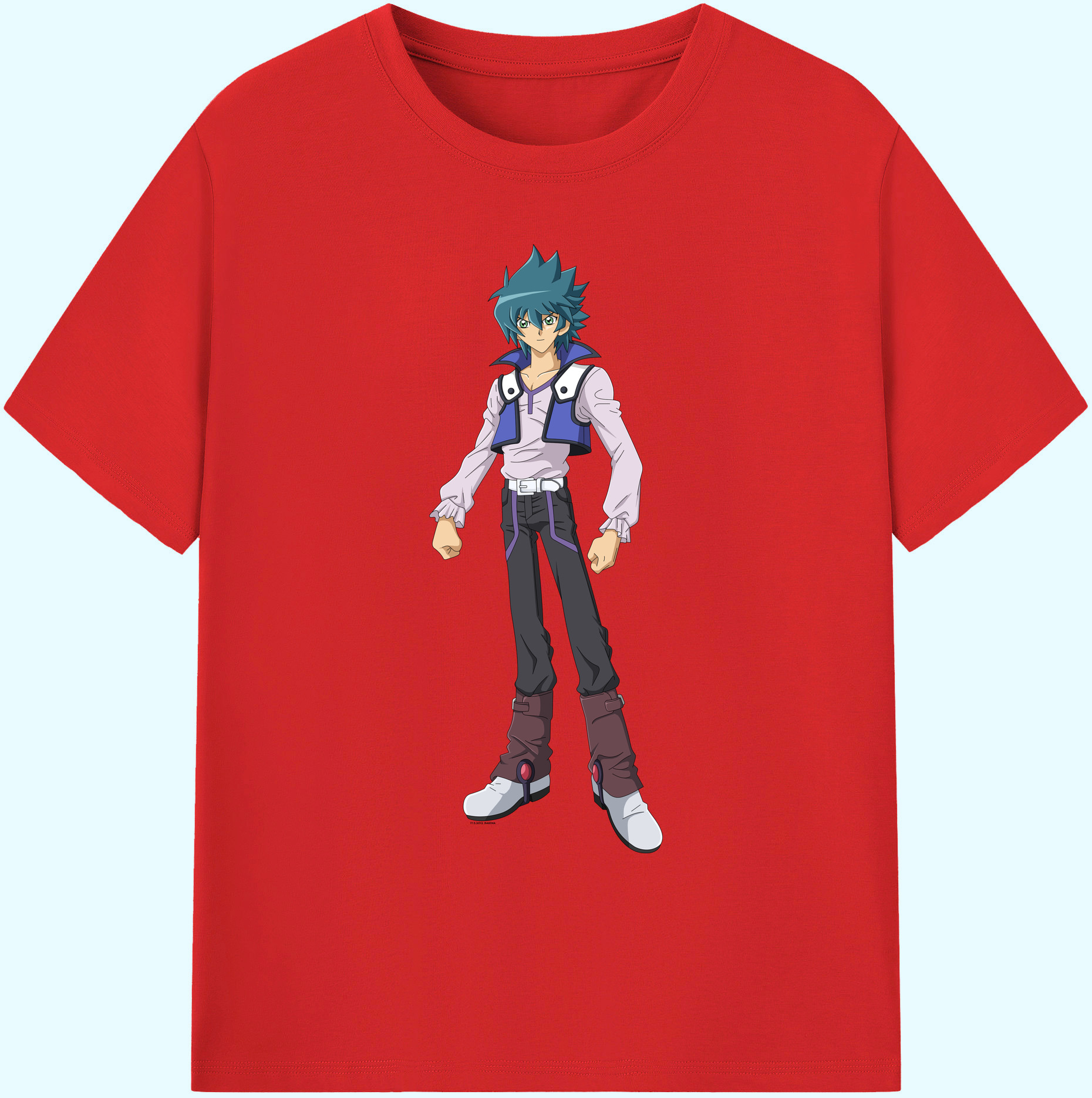 （画像用） 遊☆戯☆王 Yu-Gi-Oh! 綿100％ メンズ半袖Tシャツ｜肌触りやわらか＆通気性
