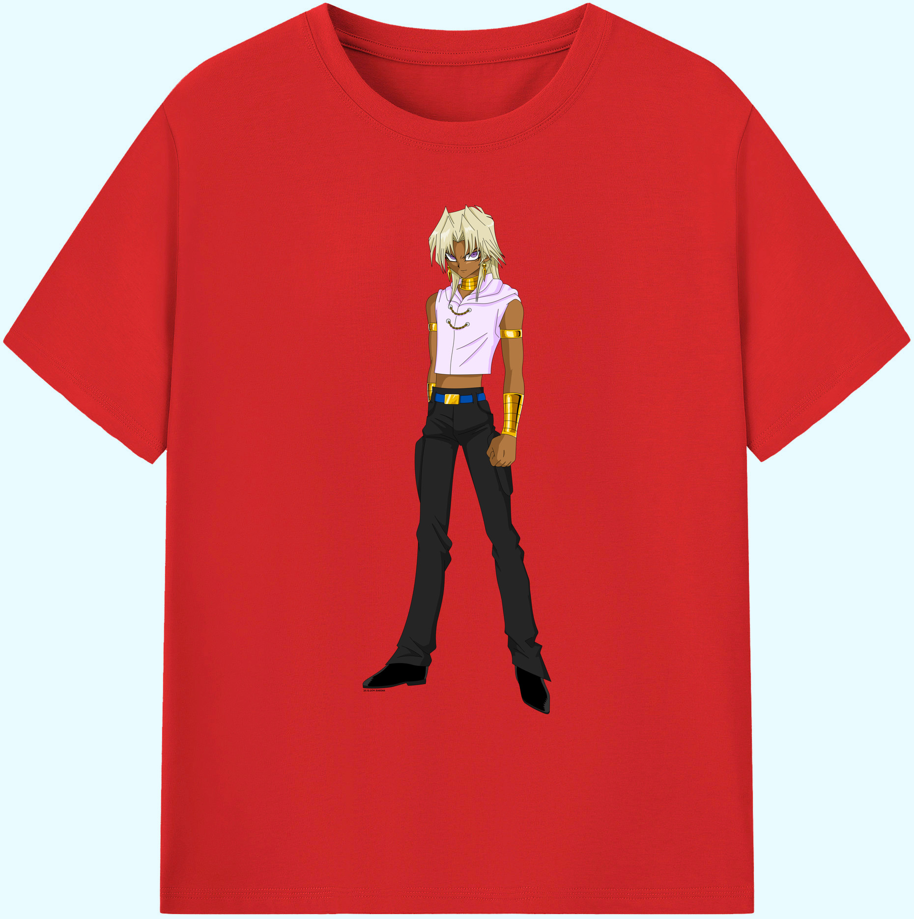 （画像用） 遊☆戯☆王 Yu-Gi-Oh! 綿100％ メンズ半袖Tシャツ｜肌触りやわらか＆通気性