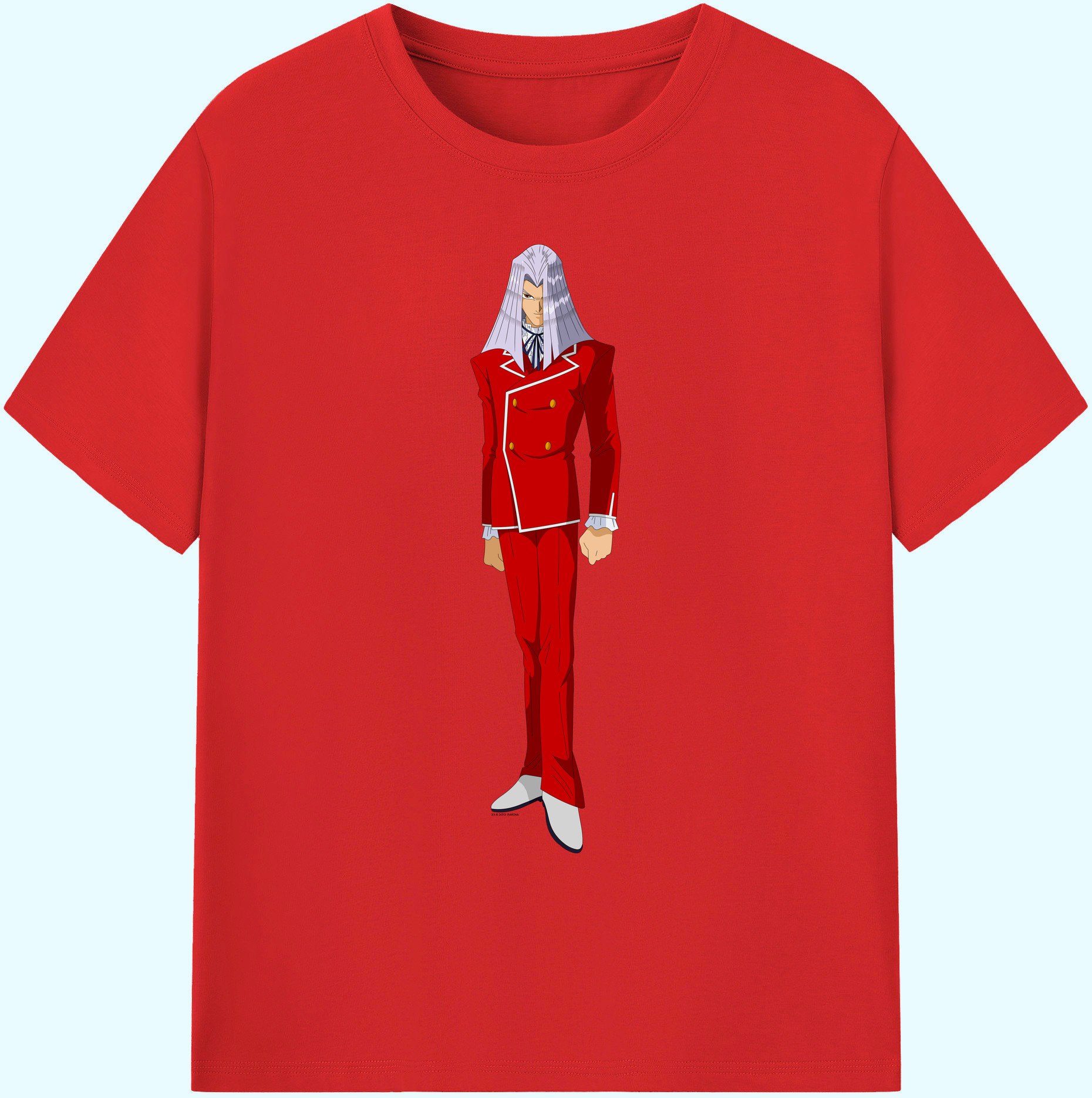 （画像用） 遊☆戯☆王 Yu-Gi-Oh! 綿100％ メンズ半袖Tシャツ｜肌触りやわらか＆通気性