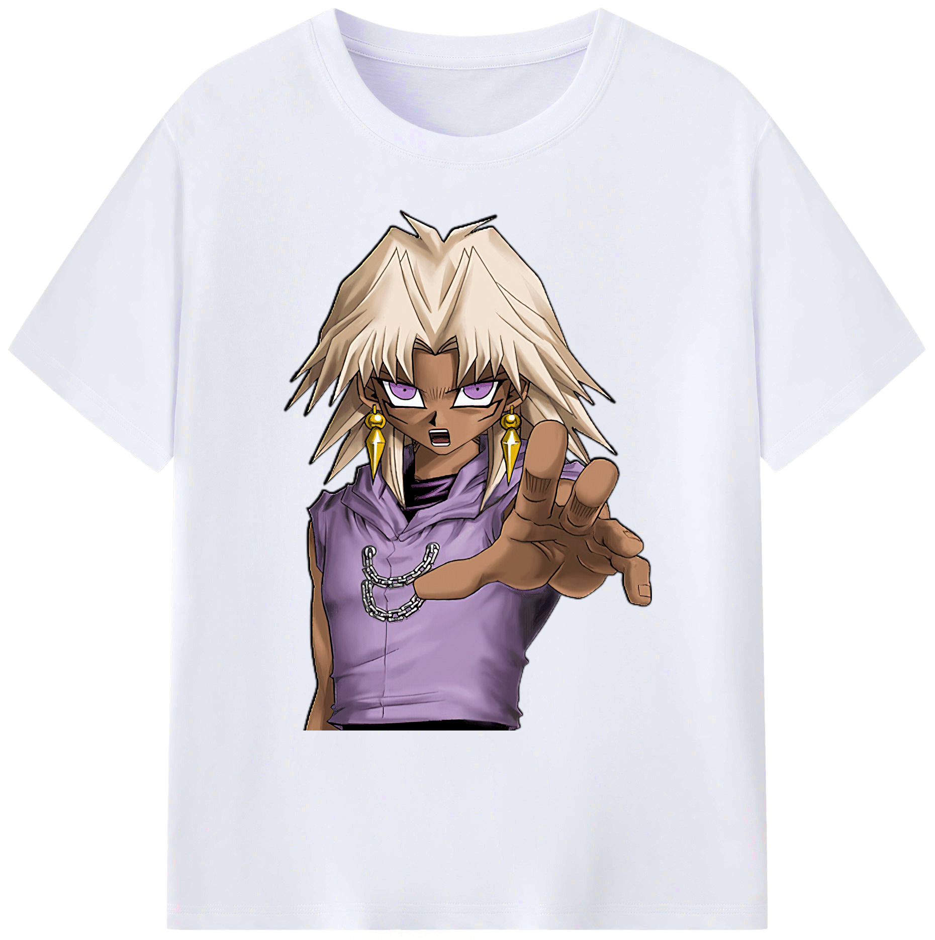（画像用） 遊☆戯☆王 Yu-Gi-Oh! 綿100％ メンズ半袖Tシャツ｜肌触りやわらか＆通気性