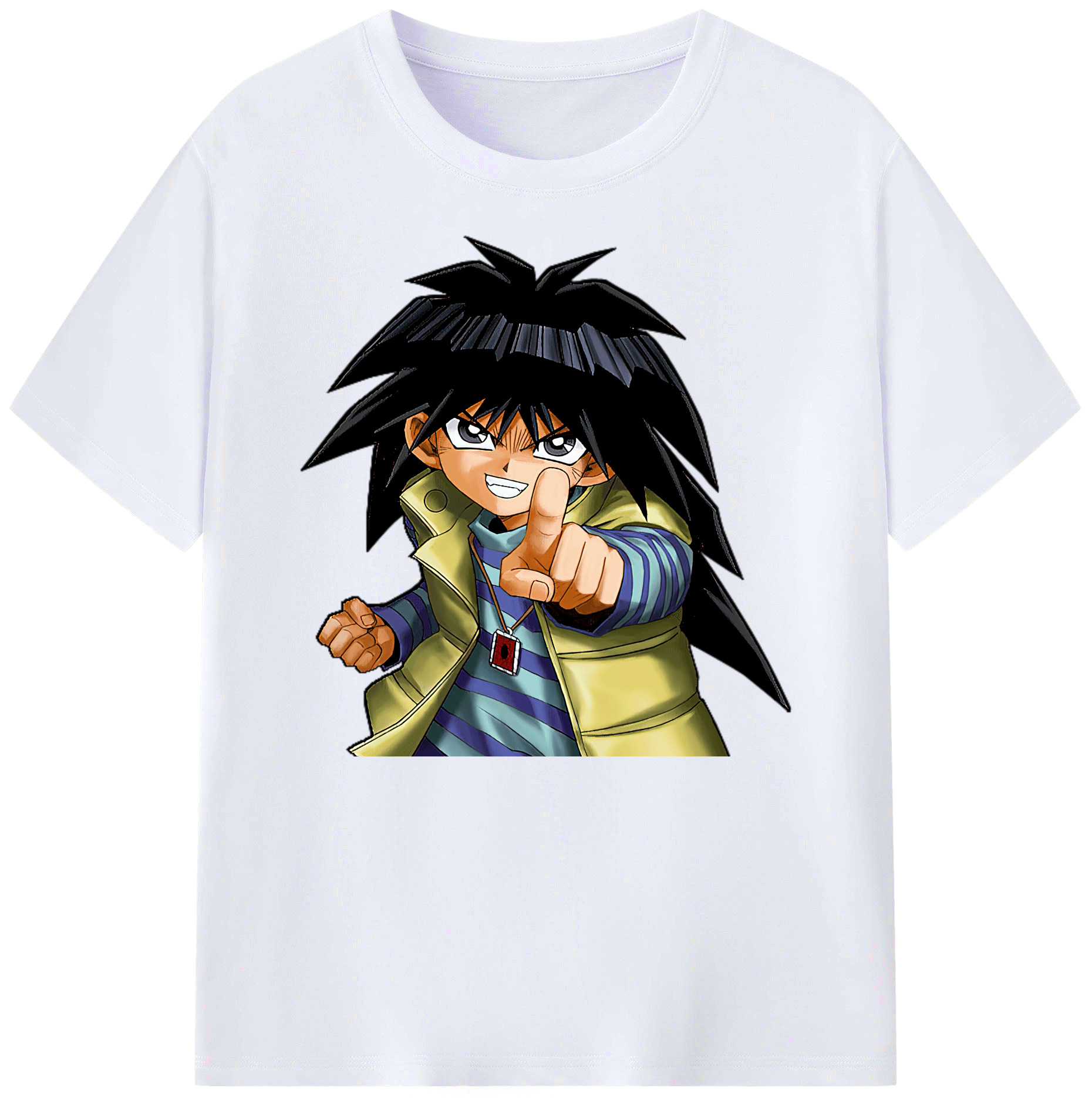 （画像用） 遊☆戯☆王 Yu-Gi-Oh! 綿100％ メンズ半袖Tシャツ｜肌触りやわらか＆通気性
